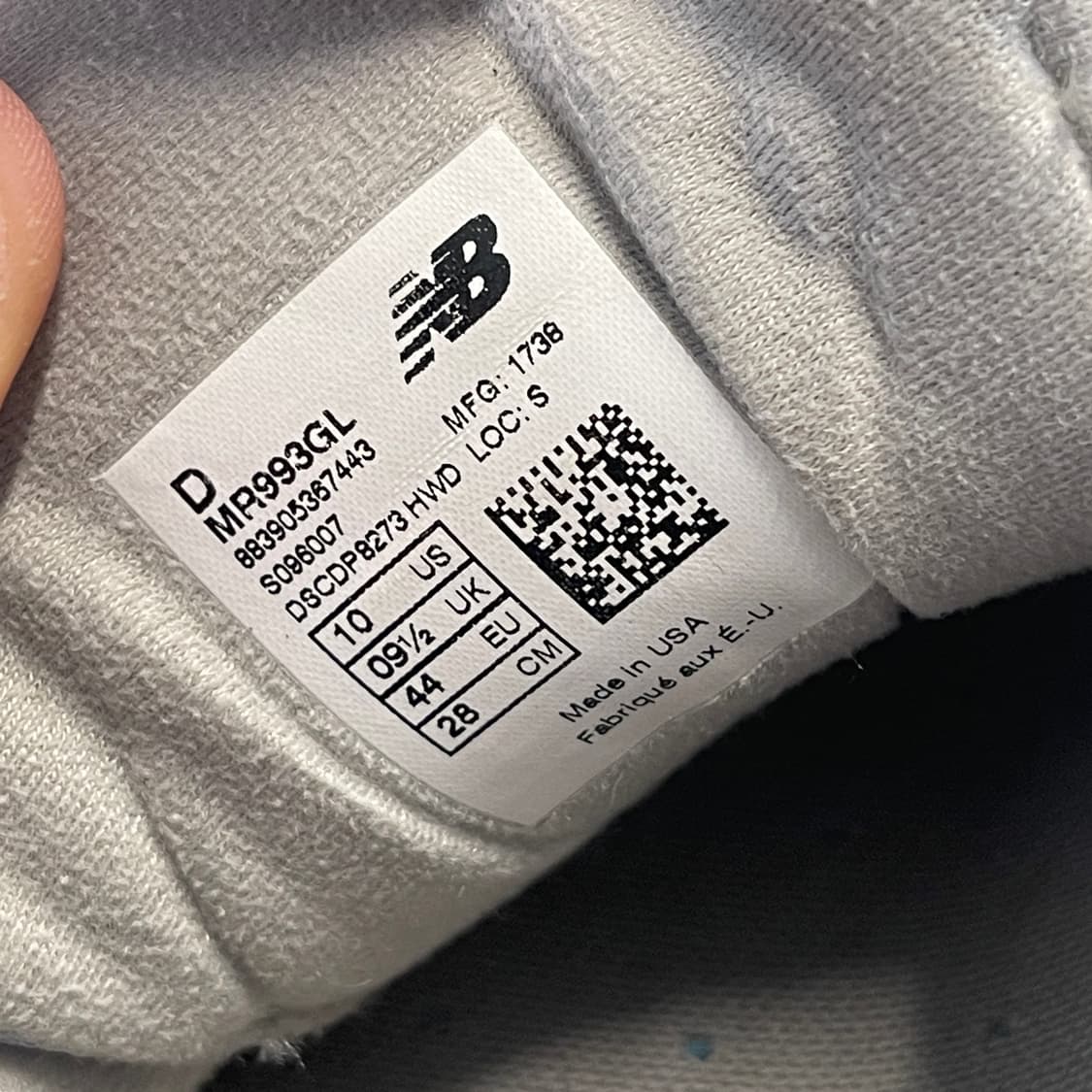 뉴발란스 993 280D 사이즈 팝니다. 상품이미지6