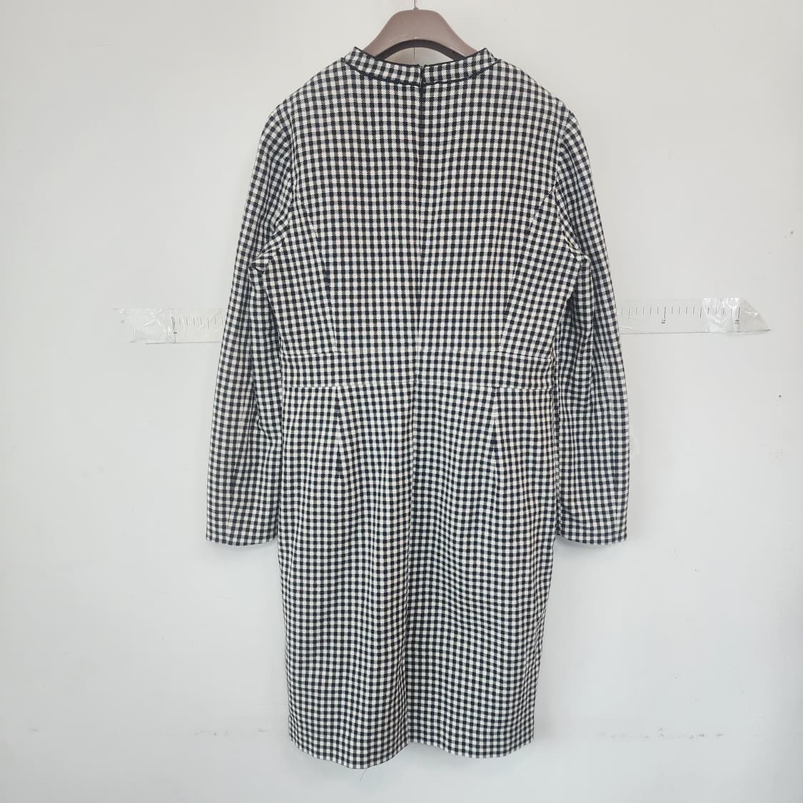 린KL 체크 롱 원피스 상품이미지4