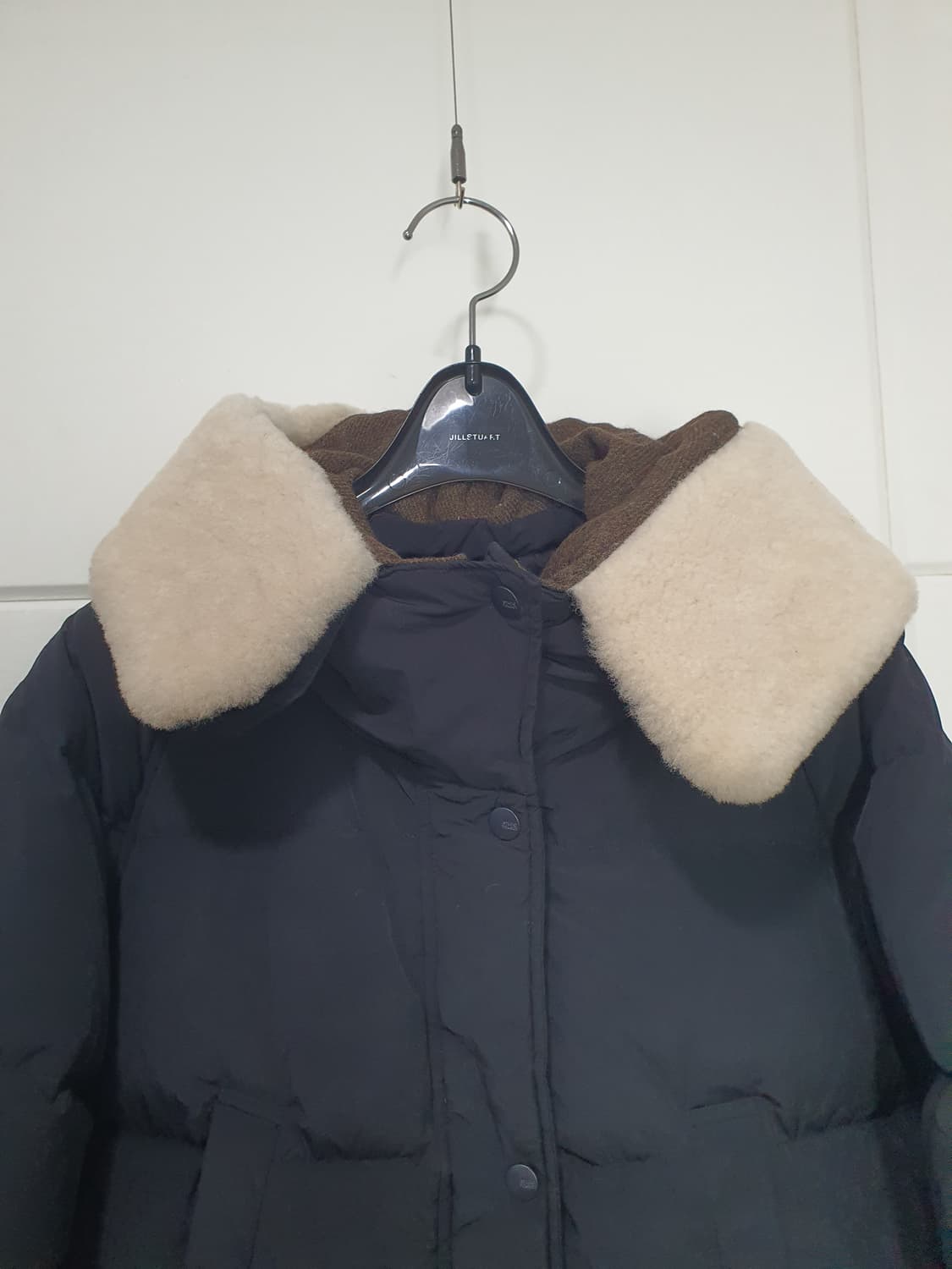 스튜디오톰보이 퍼카라 아웃포켓 롱 다운 점퍼 사이즈 55 상품이미지4