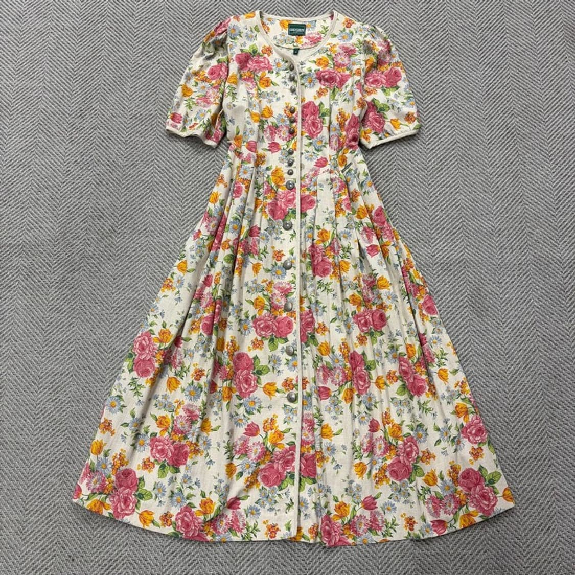 가이거 플라워패턴 원피스 v2723 상품이미지1