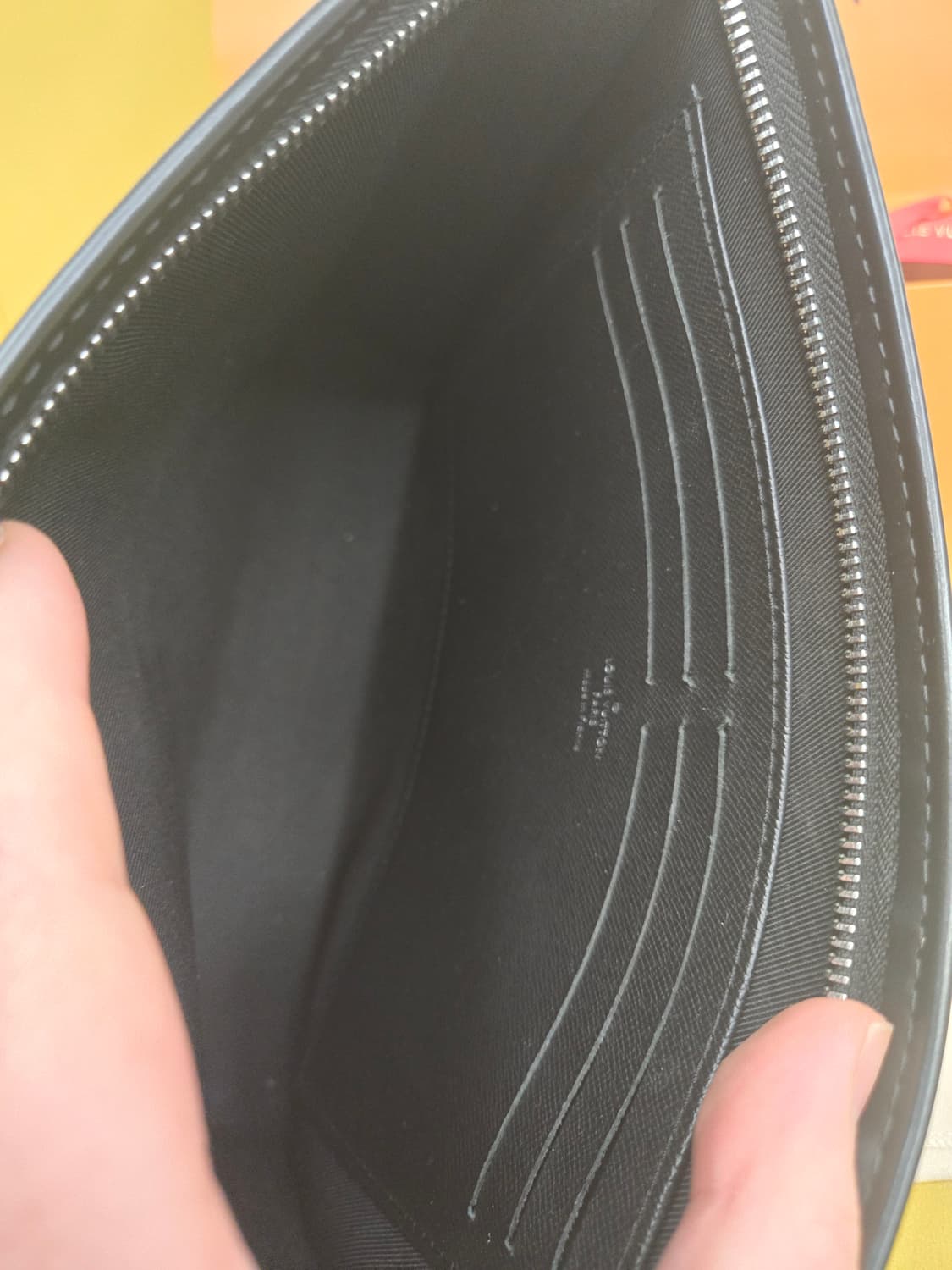 루이비통 포쉐트 보야주 다미에 그라피트 클러치입 상품이미지8