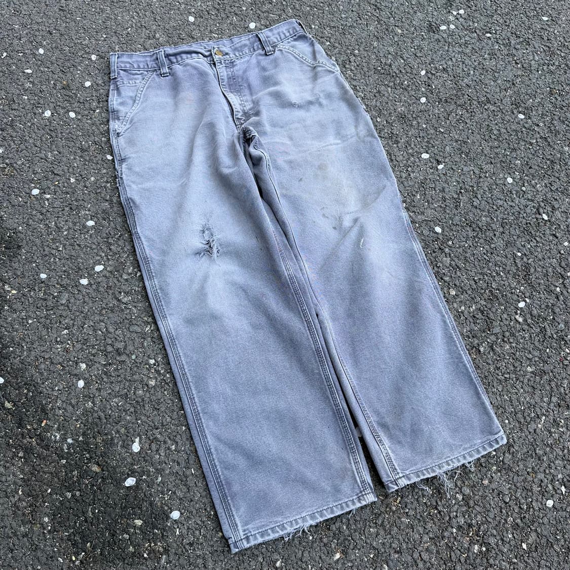 OG 칼하트 B11 PTB 싱글니 카펜터 팬츠 상품이미지4