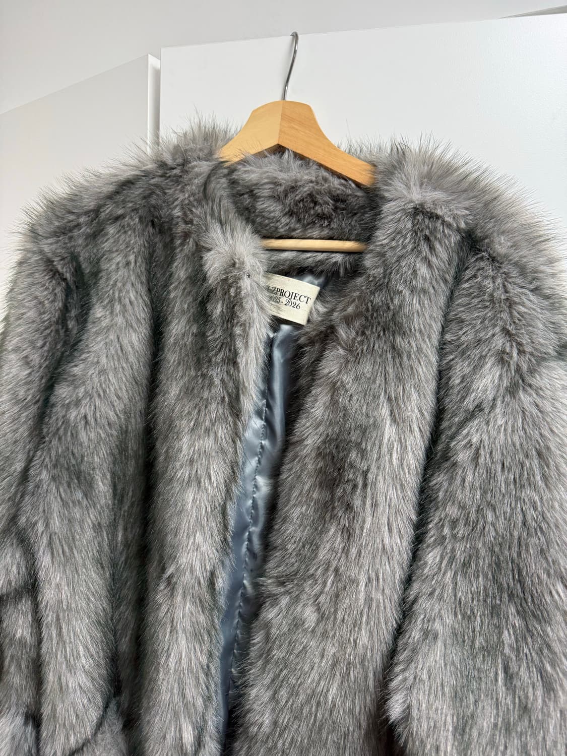 플리즈프로젝트 퍼 자켓 그레이 상품이미지8