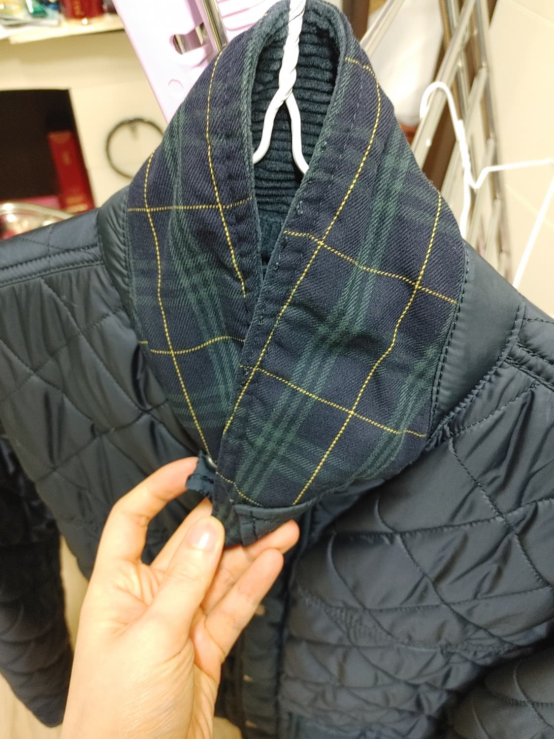 자라 퀼팅 자켓 상품이미지2