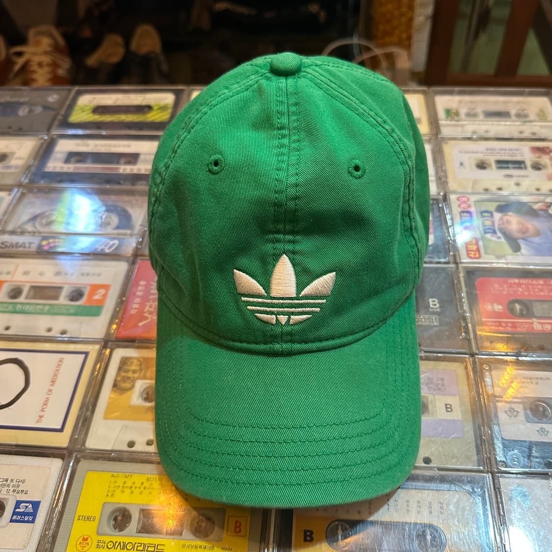 아디다스 파이어버드 볼캡 그린 상품이미지2