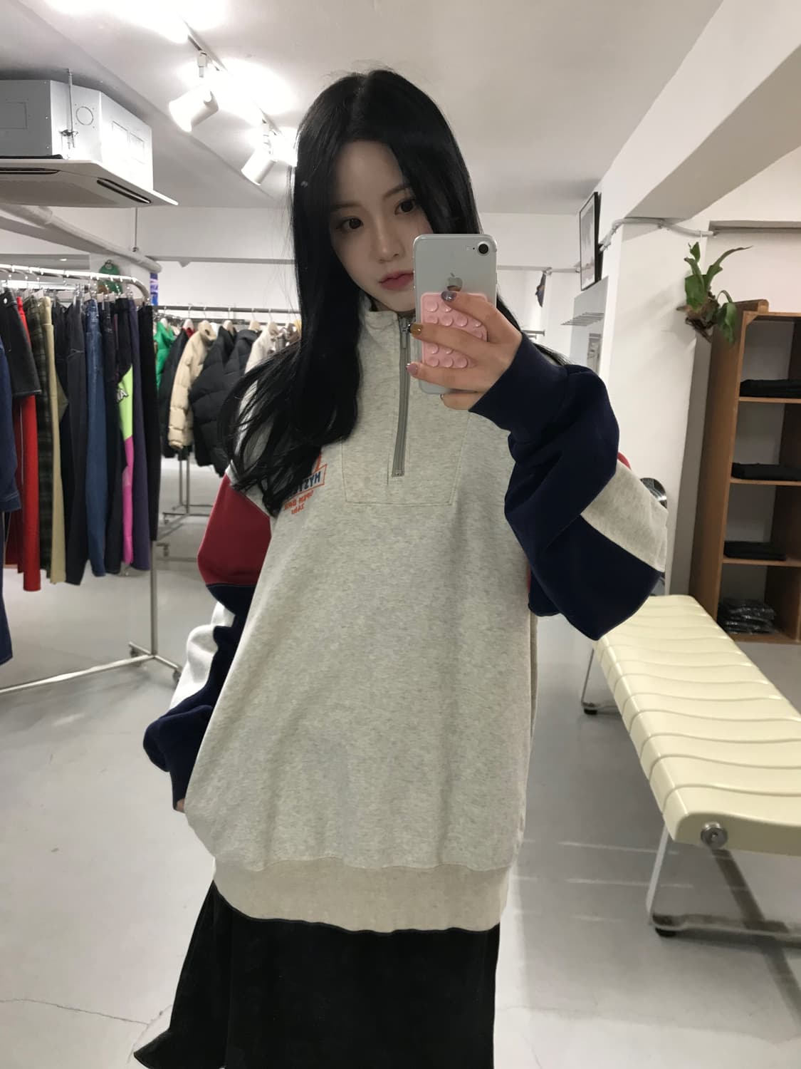 HYSTERIC GLAMOUR HYS Bar Pt Pullover 상품이미지2