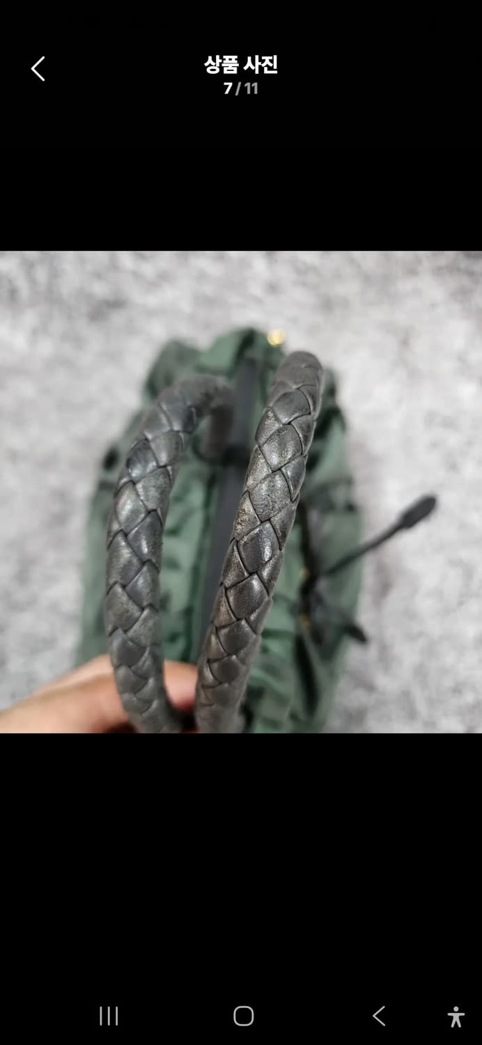 프라다 나일론 리본 토트백 숄더백 상품이미지7