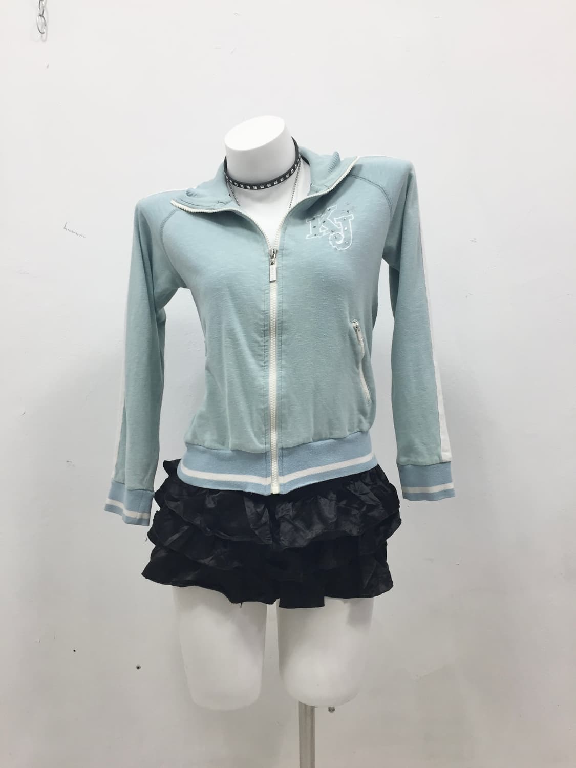 [KANSAI JEANS] 하늘 구름맛 갸루 집업 상품이미지3