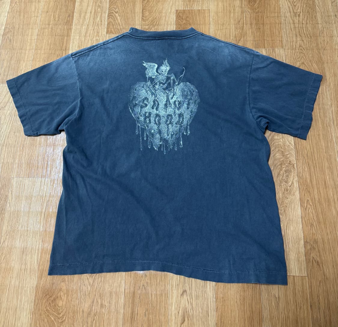 네이버후드 x 세인트 마이클 STHD 피어리스 티셔츠 블랙 - 25SS 상품이미지2