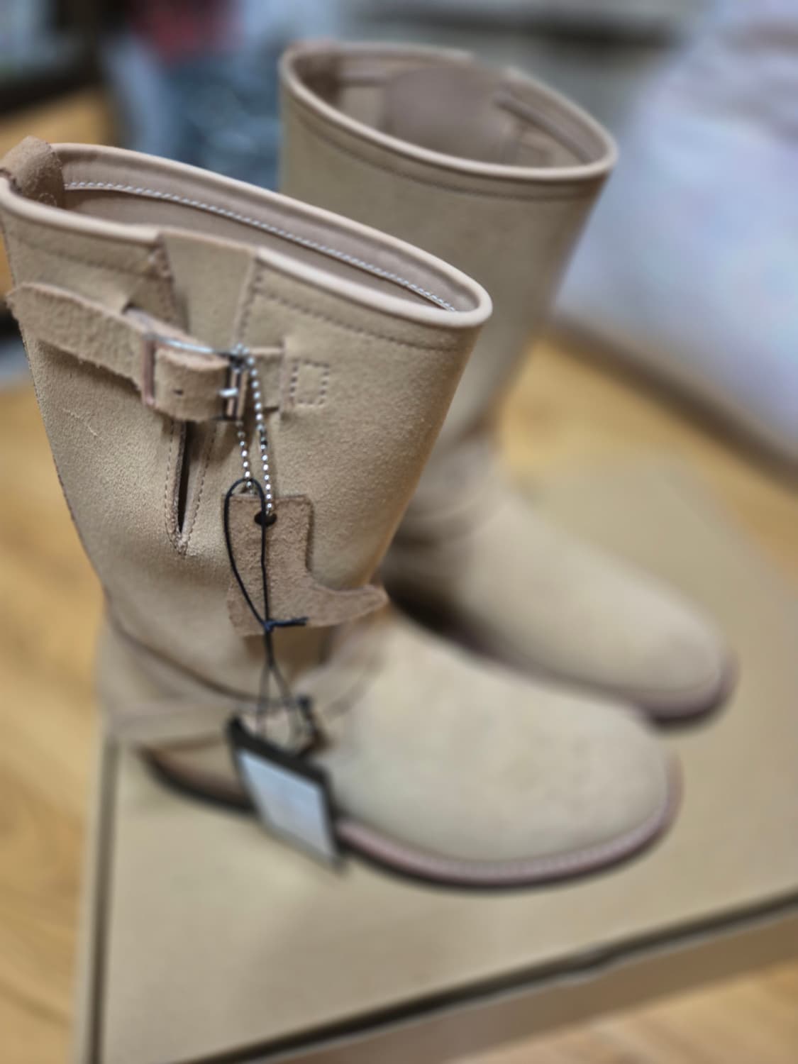 어트랙션즈 스웨이드 엔지니어부츠 lot 329 상품이미지8