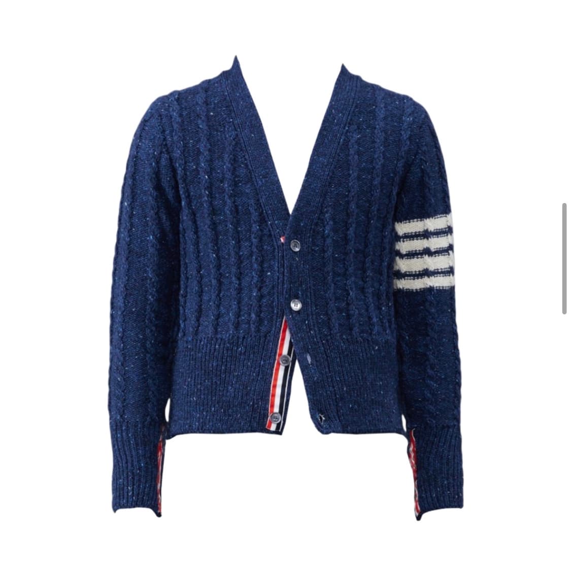 톰브라운 도네갈 트위스트 가디건 상품이미지1