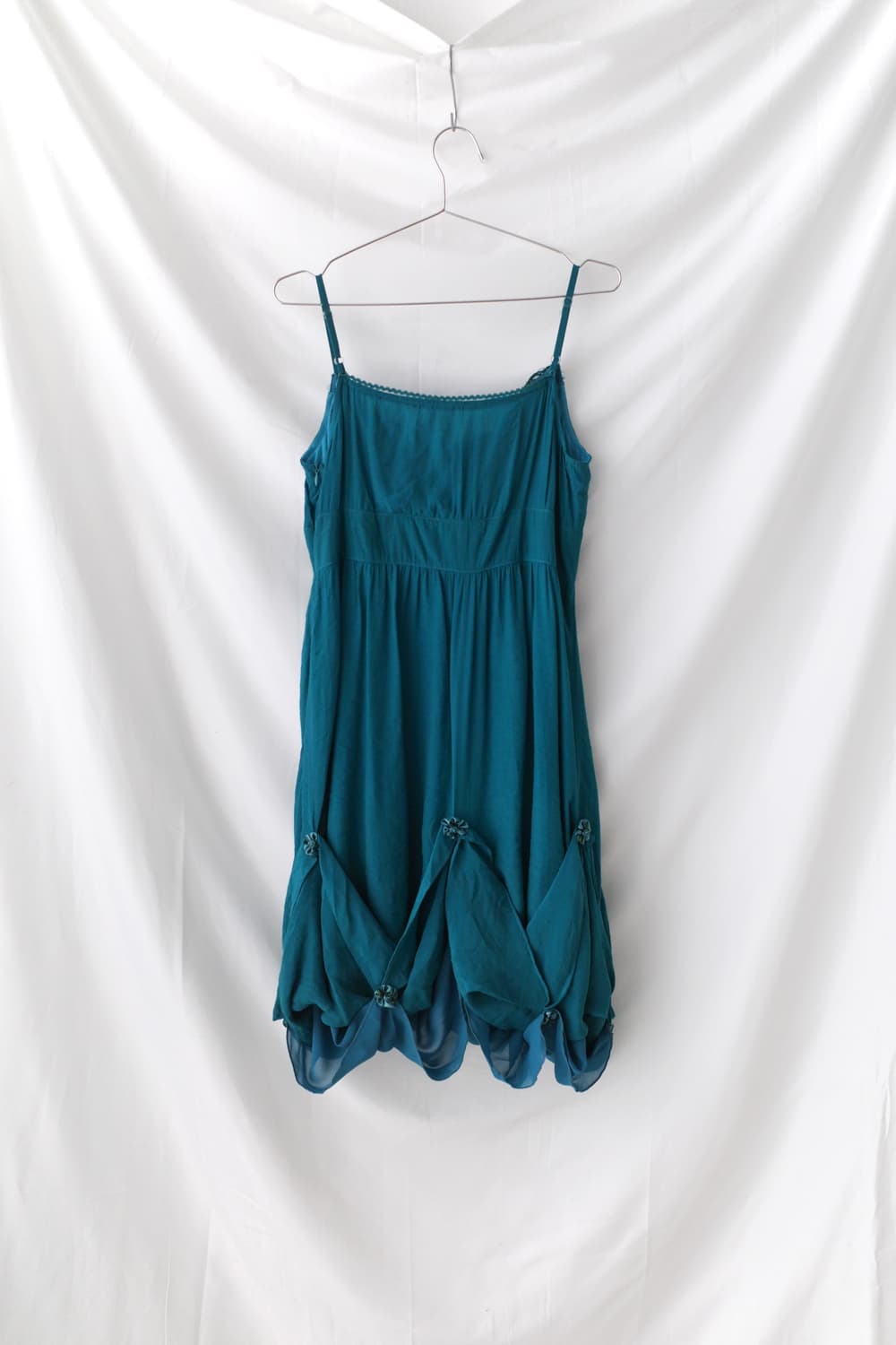 flower beads sleeveless dress 상품이미지2