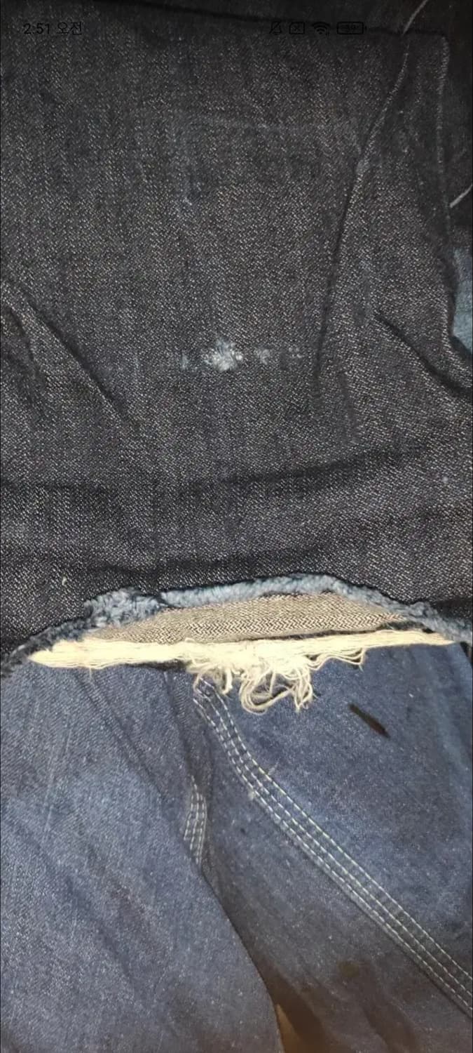 네페진 스키니가이 인디고 브로큰트윌 셀비지 상품이미지6