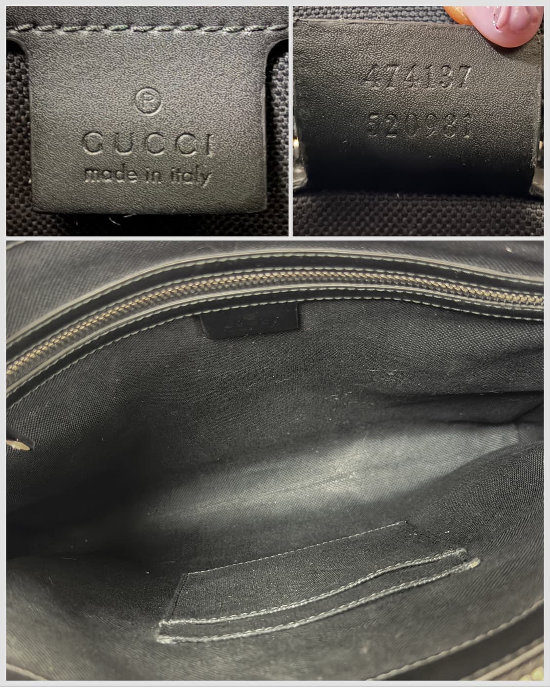 구찌 GG 수프림 웹 스트랩 메신저 크로스백 상품이미지8