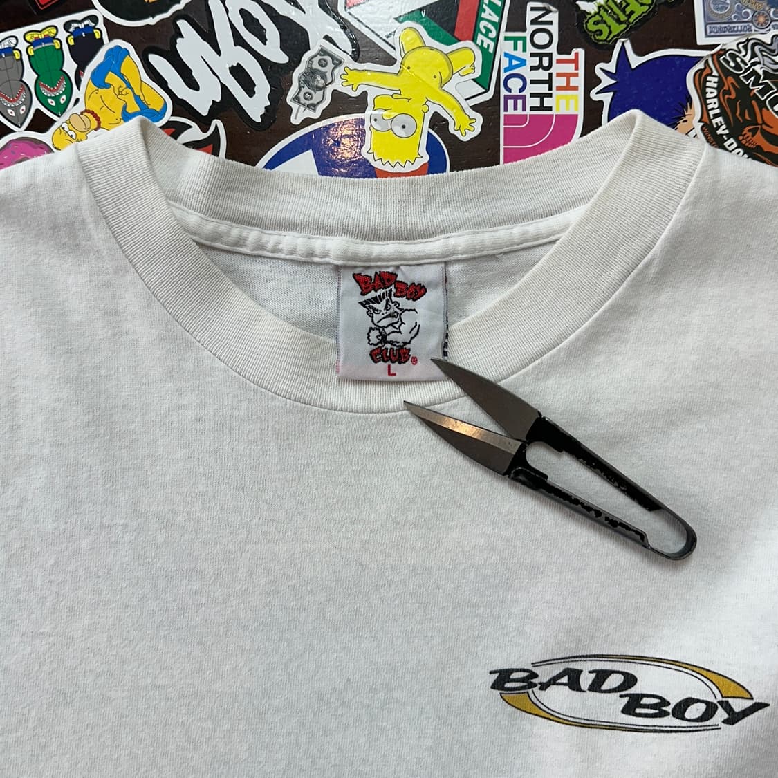 90s USA 배드 보이 빈티지 티셔츠 L 상품이미지9