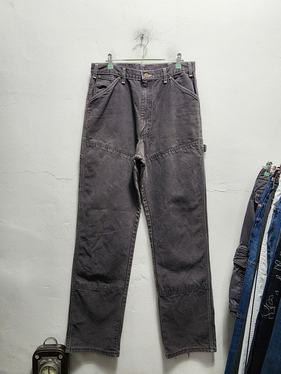 CAT 헤비코튼 워크웨어 더블니 워크팬츠 상품이미지2