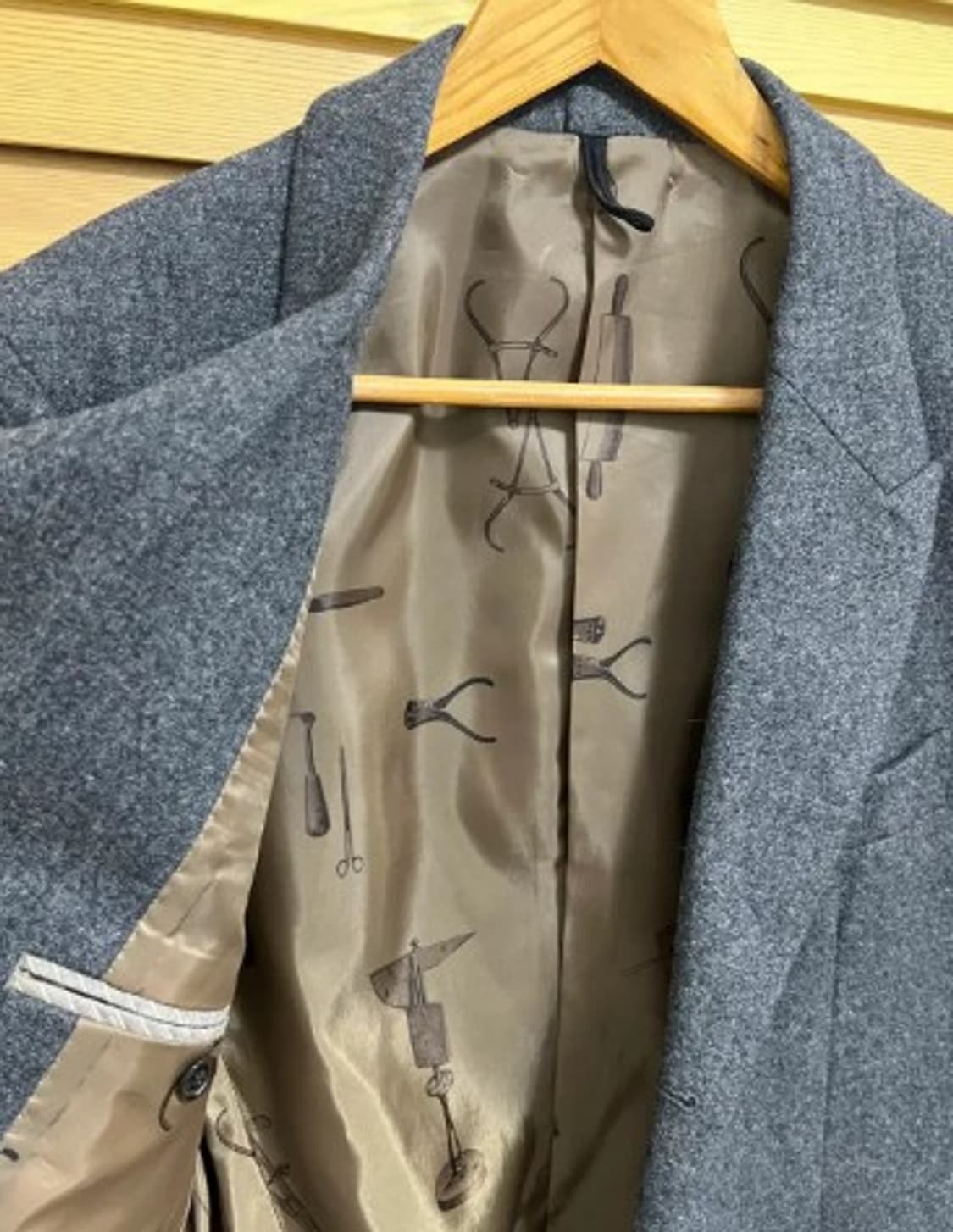 커스텀멜로우 남성 보카시그레이울자켓 95 상품이미지5