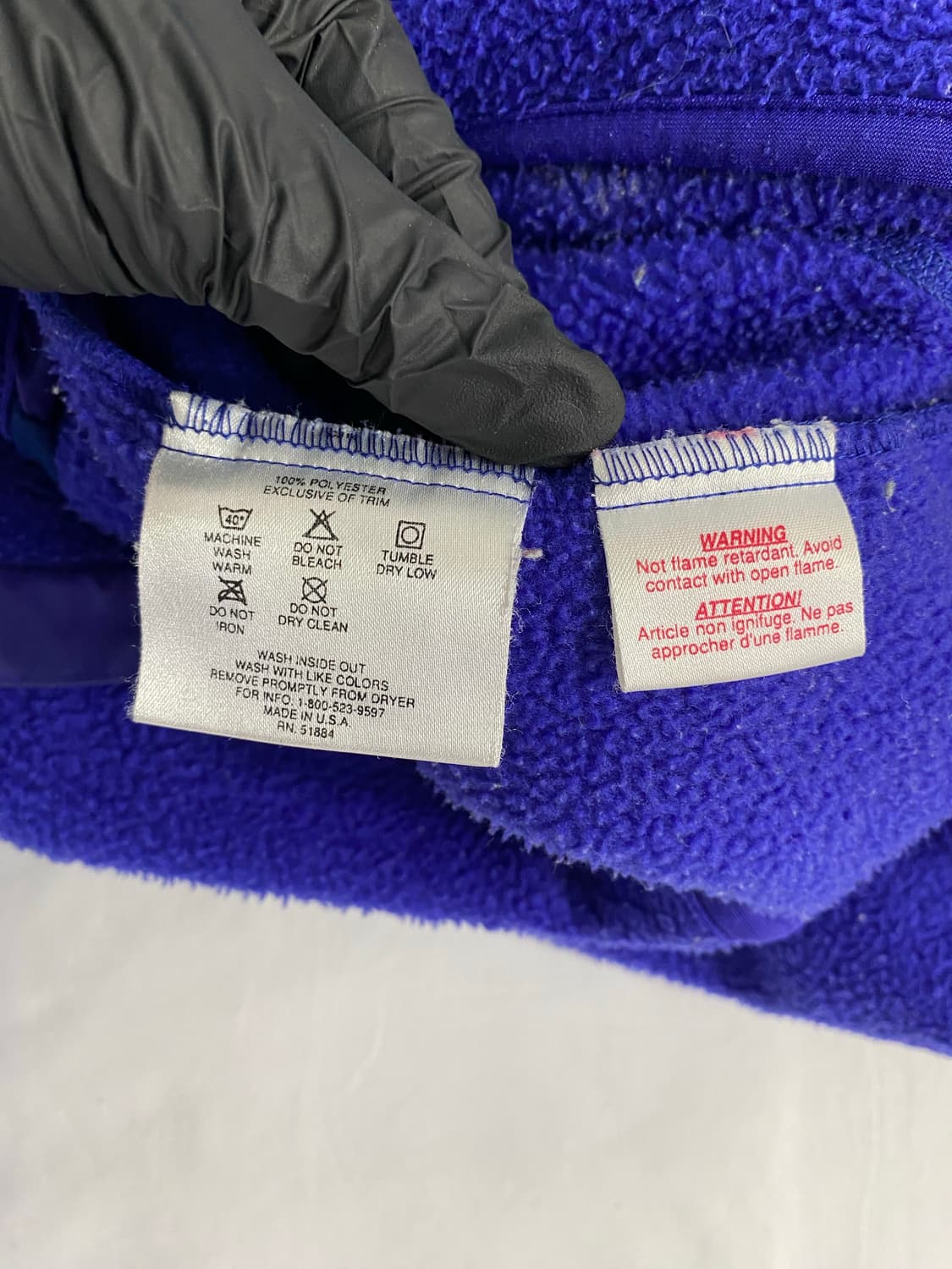 파타고니아 90s USA 플리스 집업 자켓 XL 상품이미지5