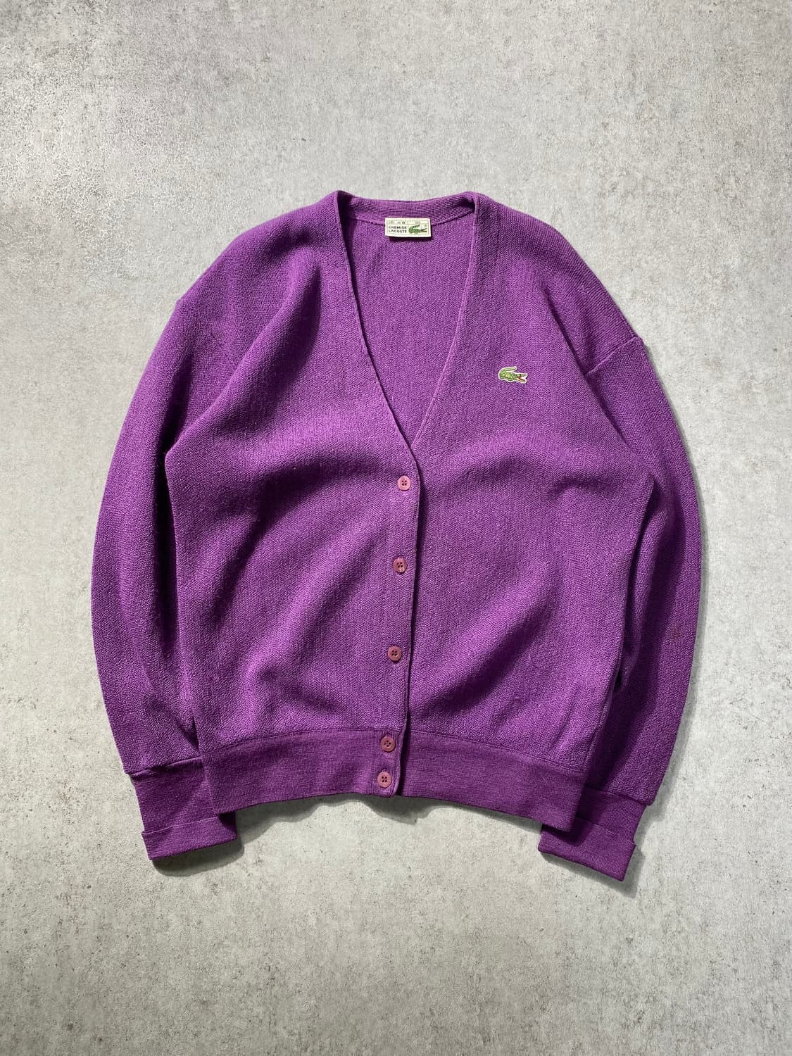 [95] 90s Lacoste 라코스테 빈티지 가디건 상품이미지1