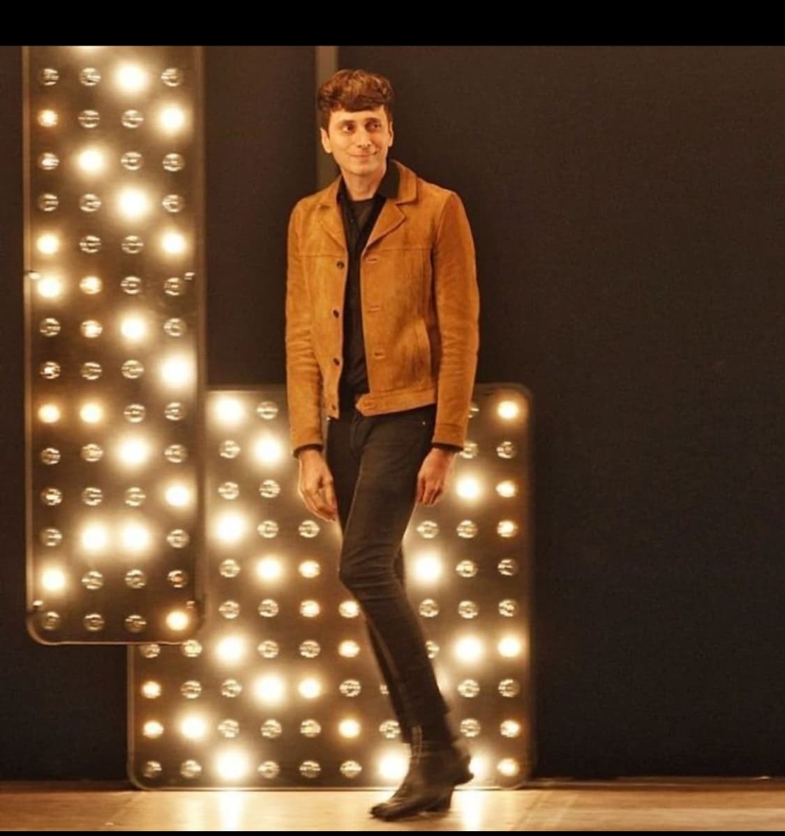 생로랑 에디슬리먼 스웨이드 트리퍼 46사이즈 상품이미지1