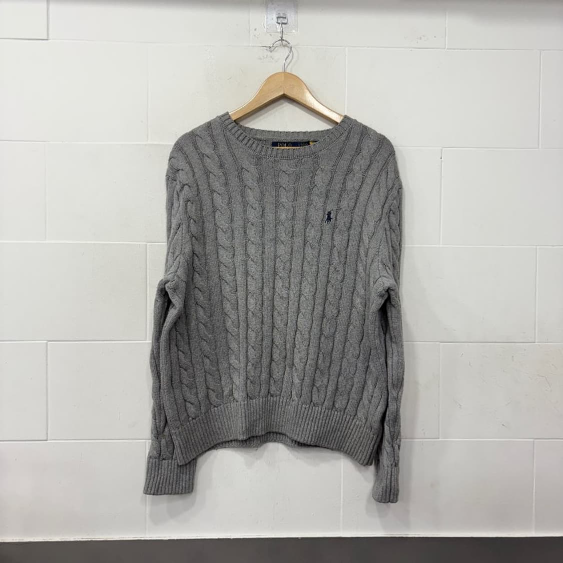 폴로 랄프로렌 꽈배기 니트 상품이미지1