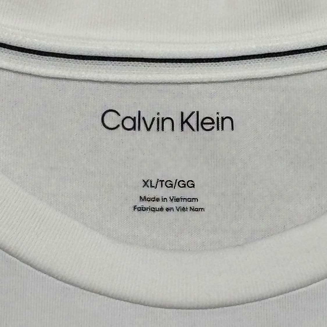 CALVIN KLEIN 릴렉스핏 스탠다드 로고  반팔티 화이트 XL 상품이미지5