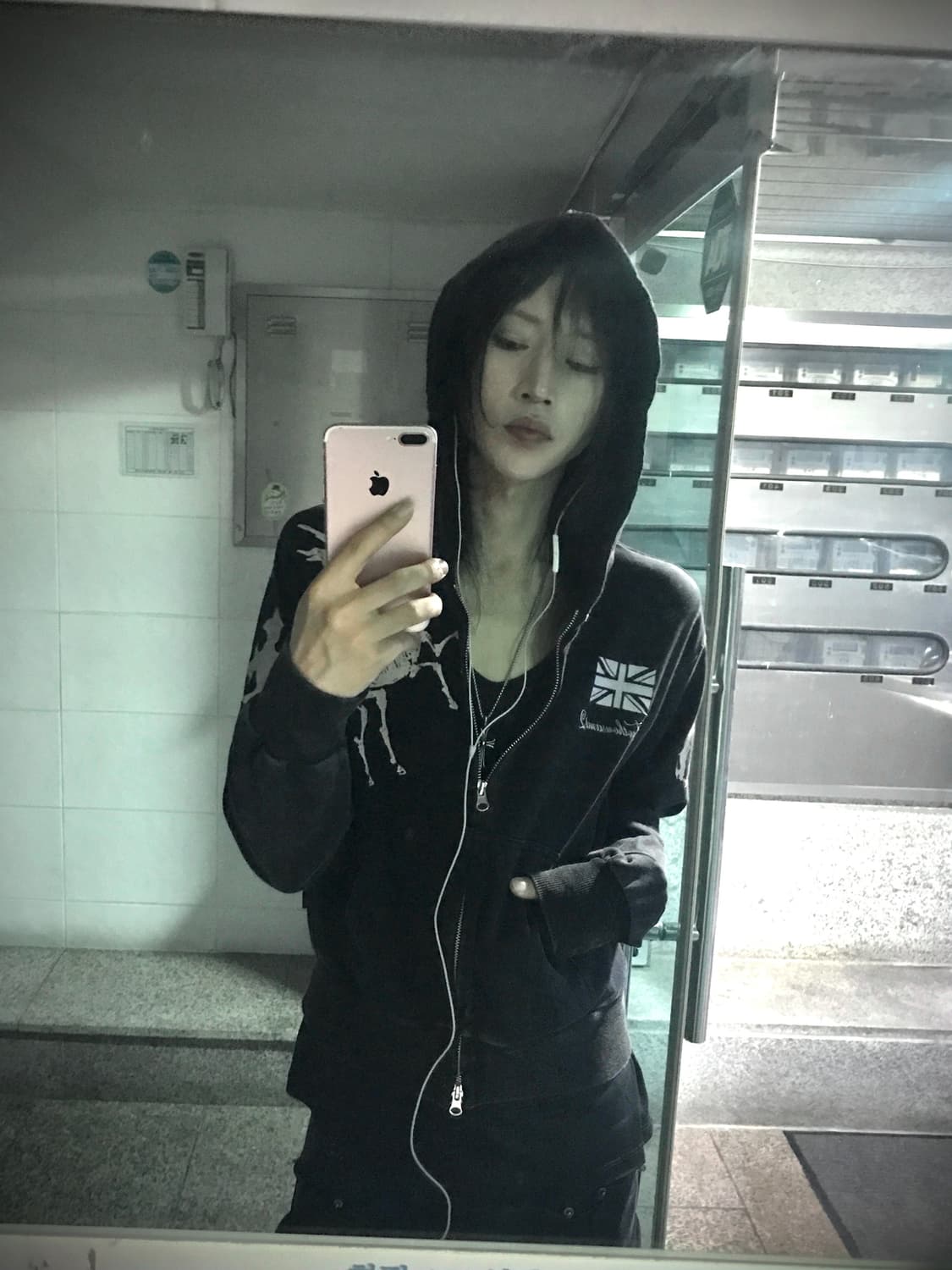 (2002)Skull Pegasus Hoodie 상품이미지10