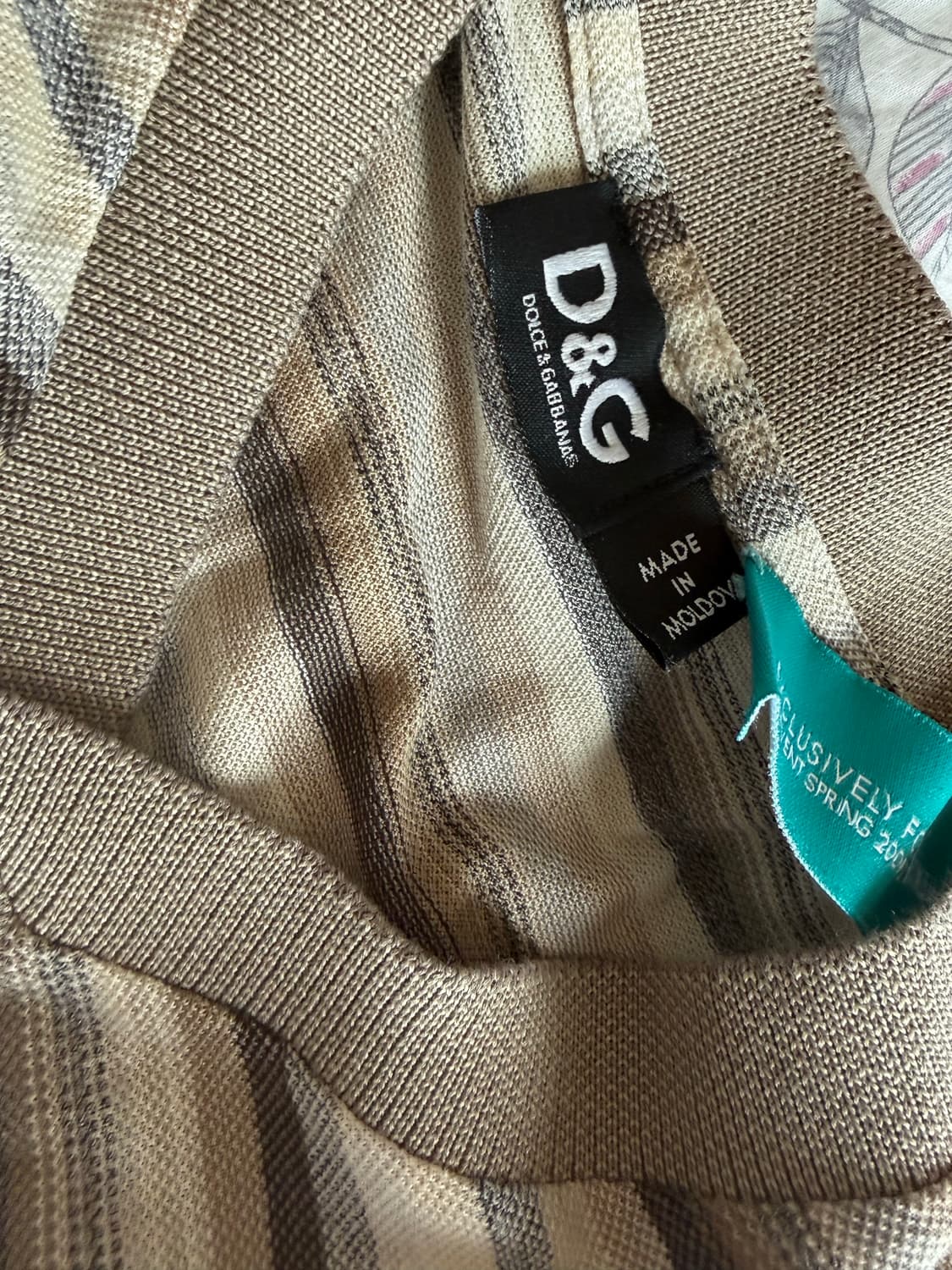 돌체앤가바나 빈티지 반팔 니트 상품이미지2