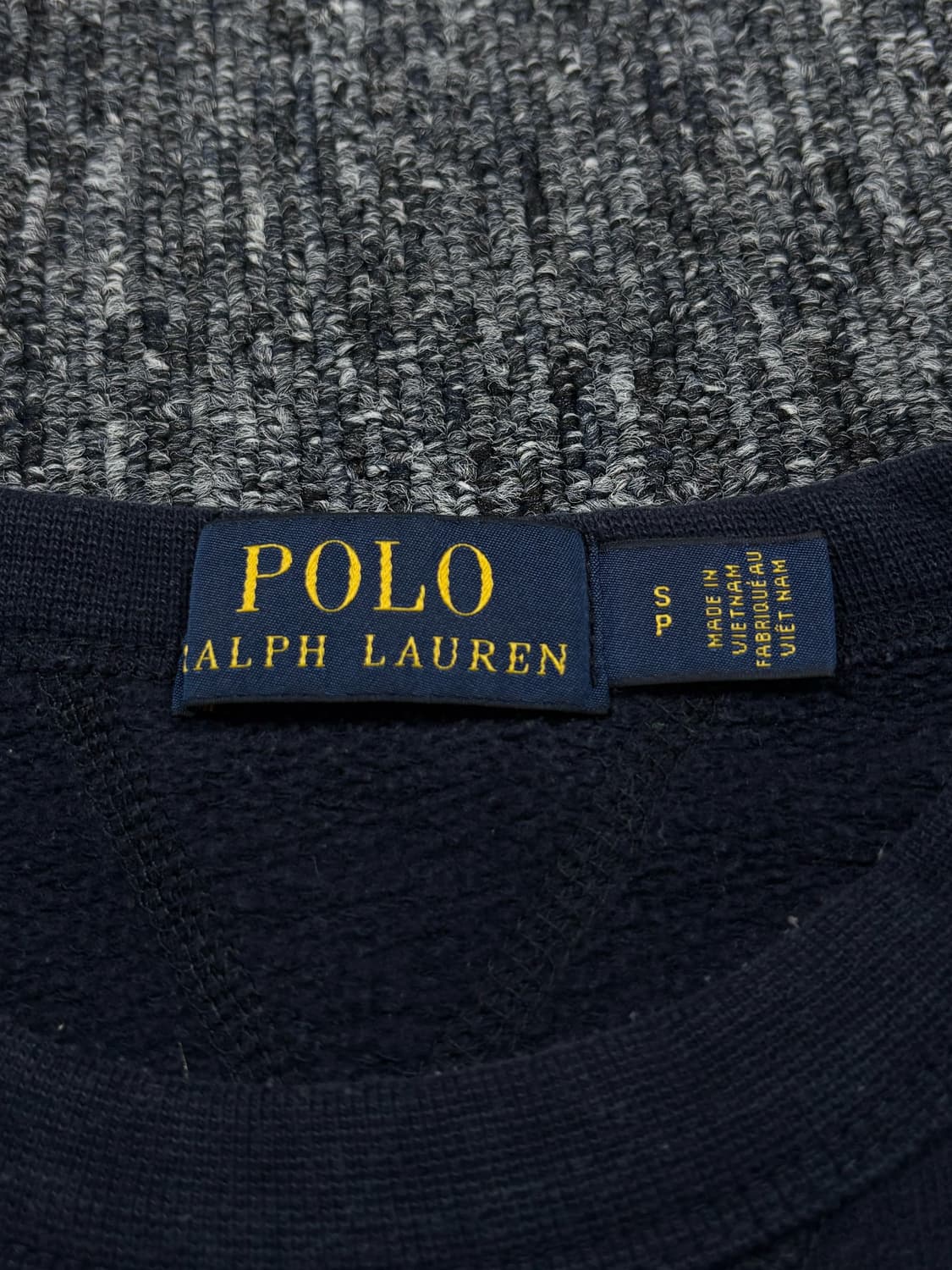 폴로 네이비 레드포니 맨투맨 상품이미지5
