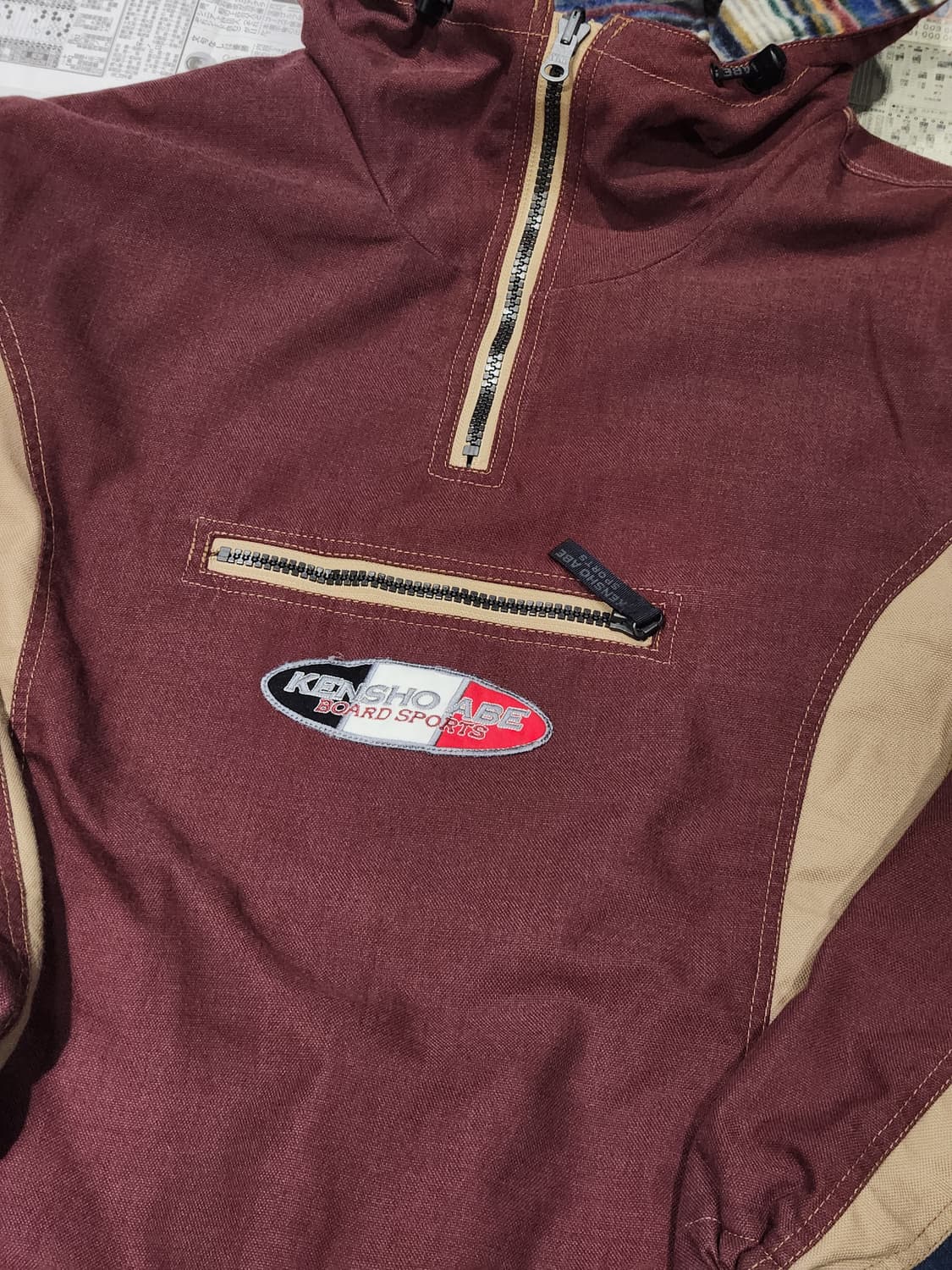 KENSHO ABE 리버시블 아노락 XL 상품이미지3