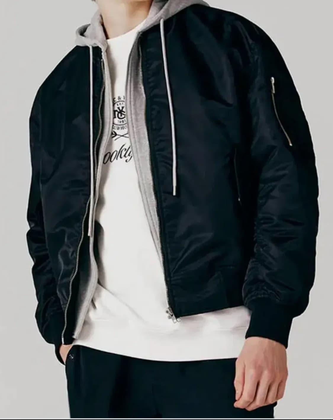 지오다노 봄버 자켓 항공점퍼 상품이미지1