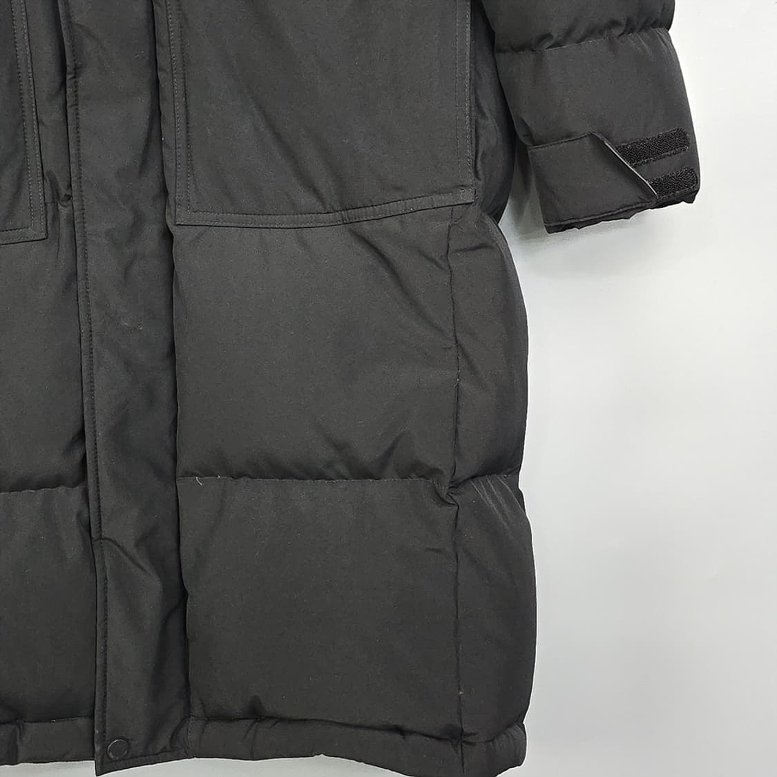 블랙야크 B모션 벤치다운 롱패딩 블랙 L 상품이미지3