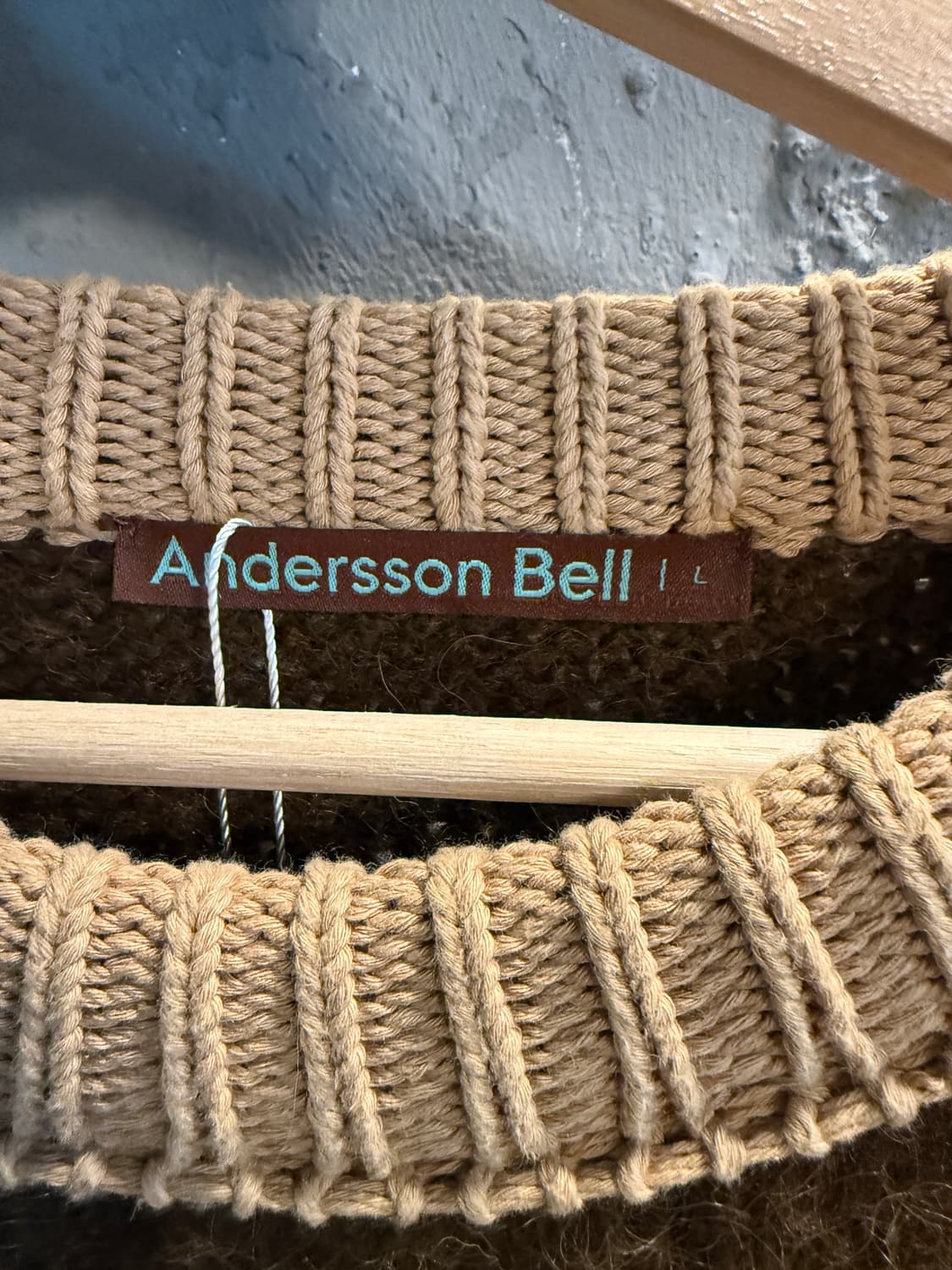 Andersson Bell 브러쉬드 패턴 니트 (L) 상품이미지4