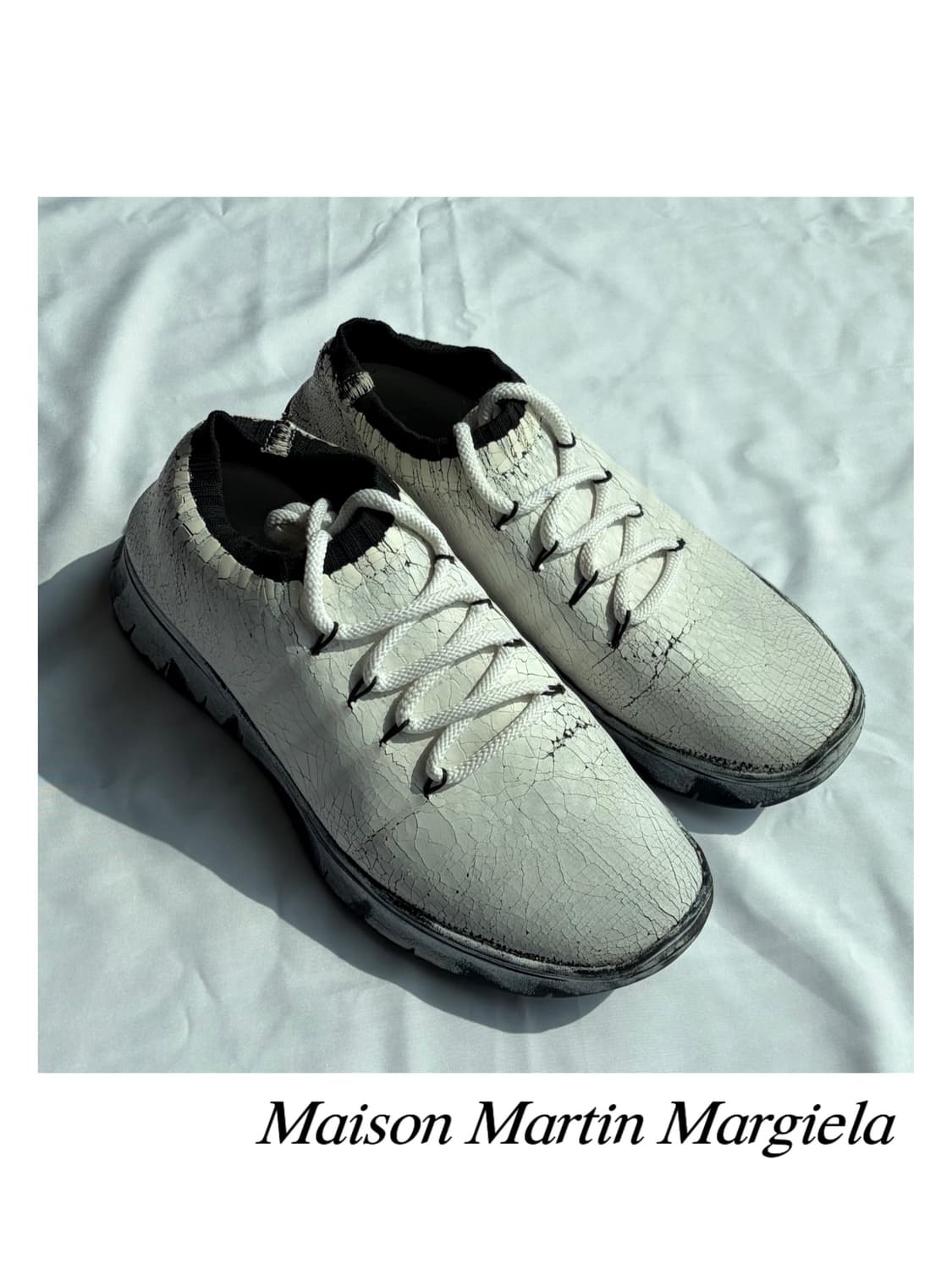 마틴 마르지엘라 크랙업 비앙케토 컬렉션 러너 스니커즈 아카이브 아티저널 상품이미지3