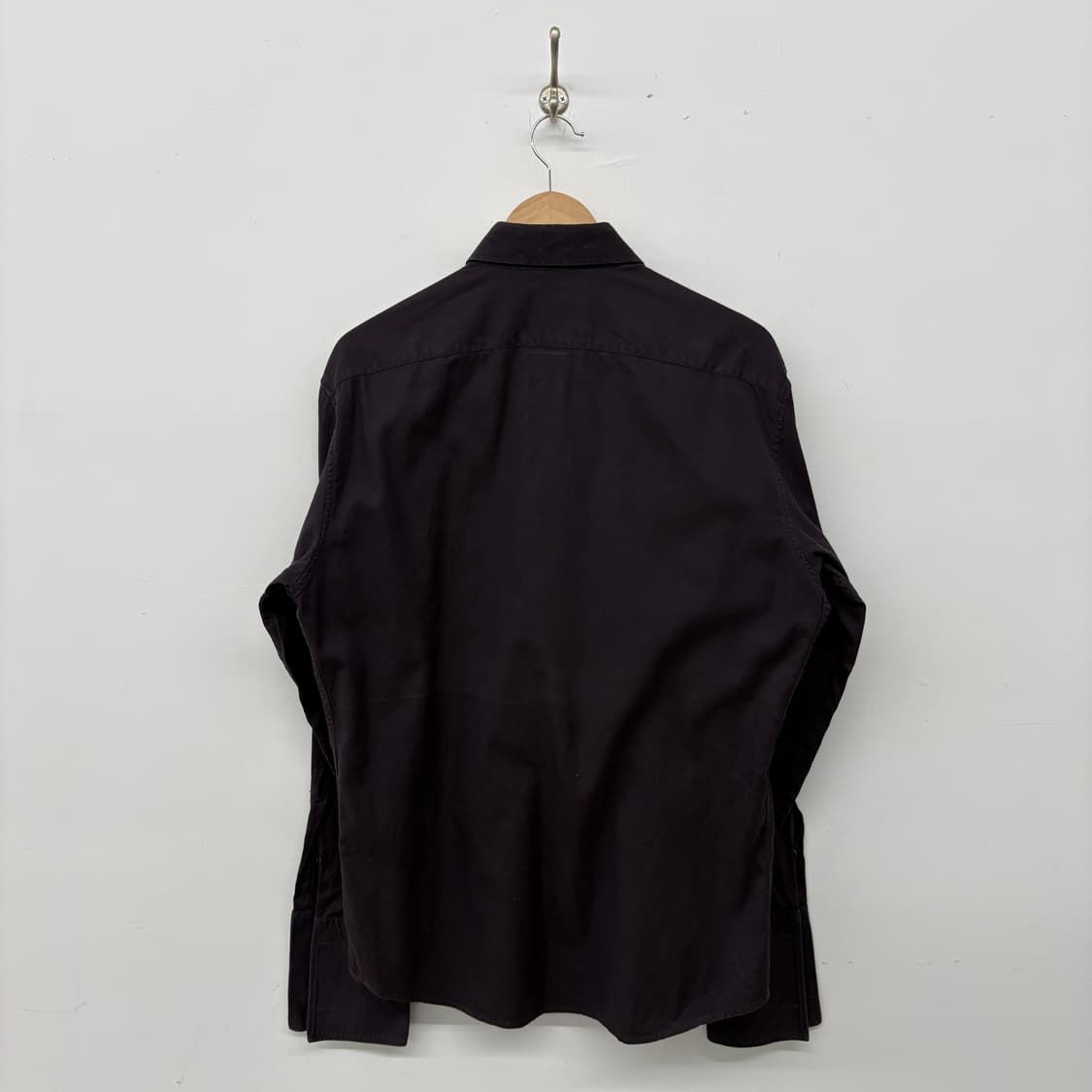 구찌 퍼플 빈티지 남방 셔츠 남성 L 상품이미지5