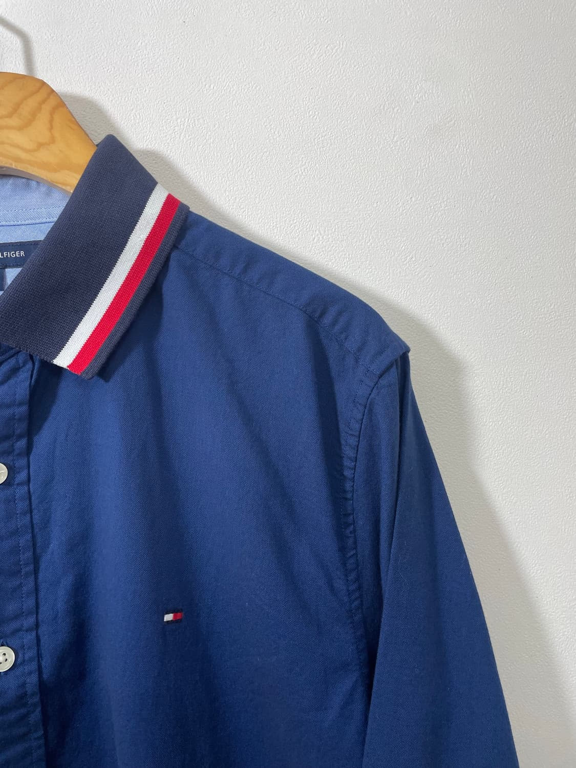 타미Tommy 카라 셔츠 M - S28 상품이미지3