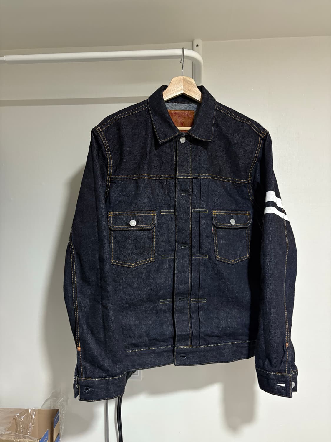 모모타로진 2세대 데님자켓 상품이미지1