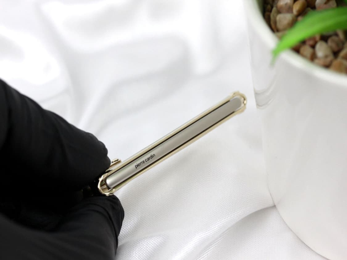 피에르가르뎅 5.5cm A+,A등급 남자 명품 넥타이핀 커프스 세트 상품이미지6