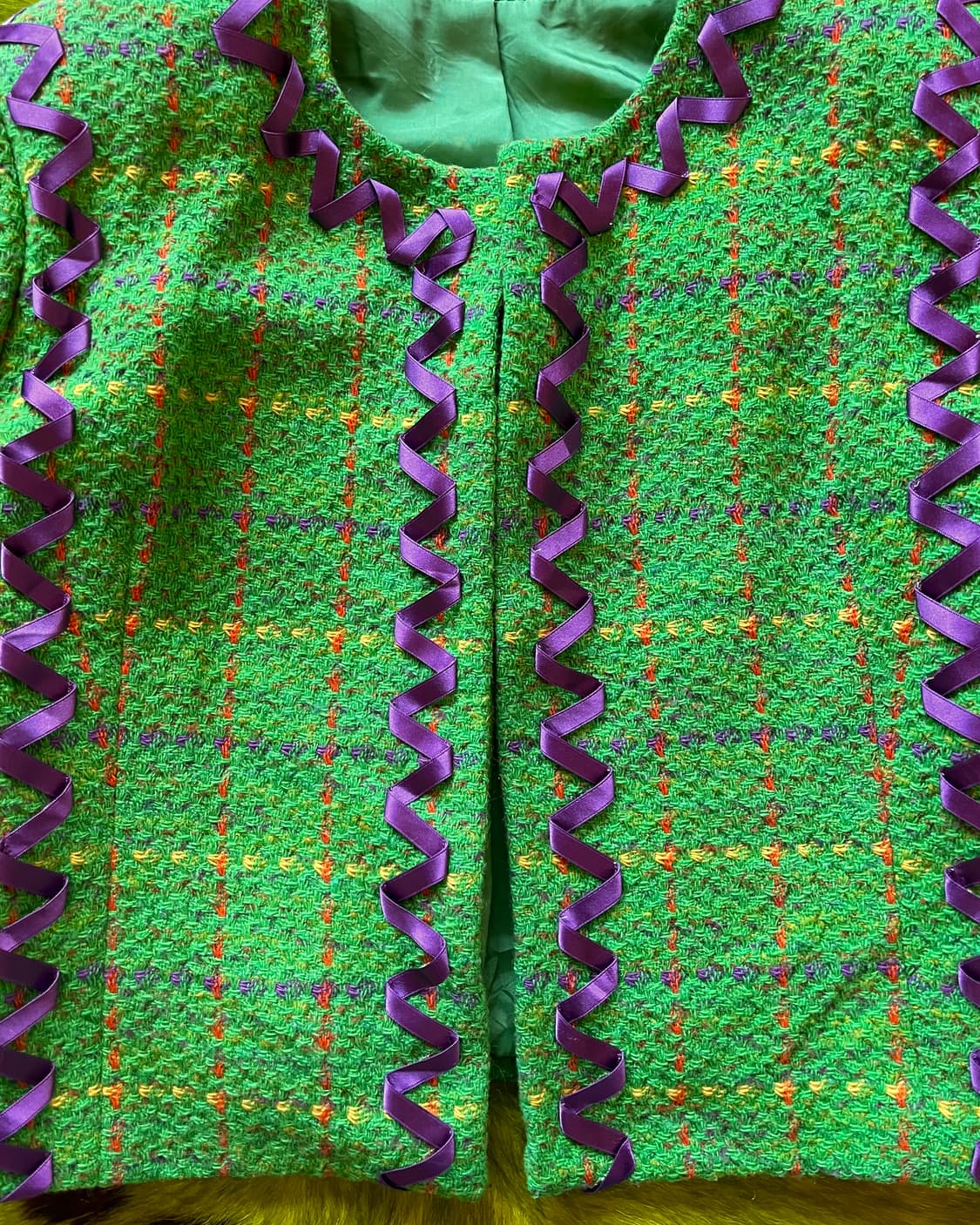 1980-90s HIROKO KOSHINO Old Tweed Jacket 상품이미지6