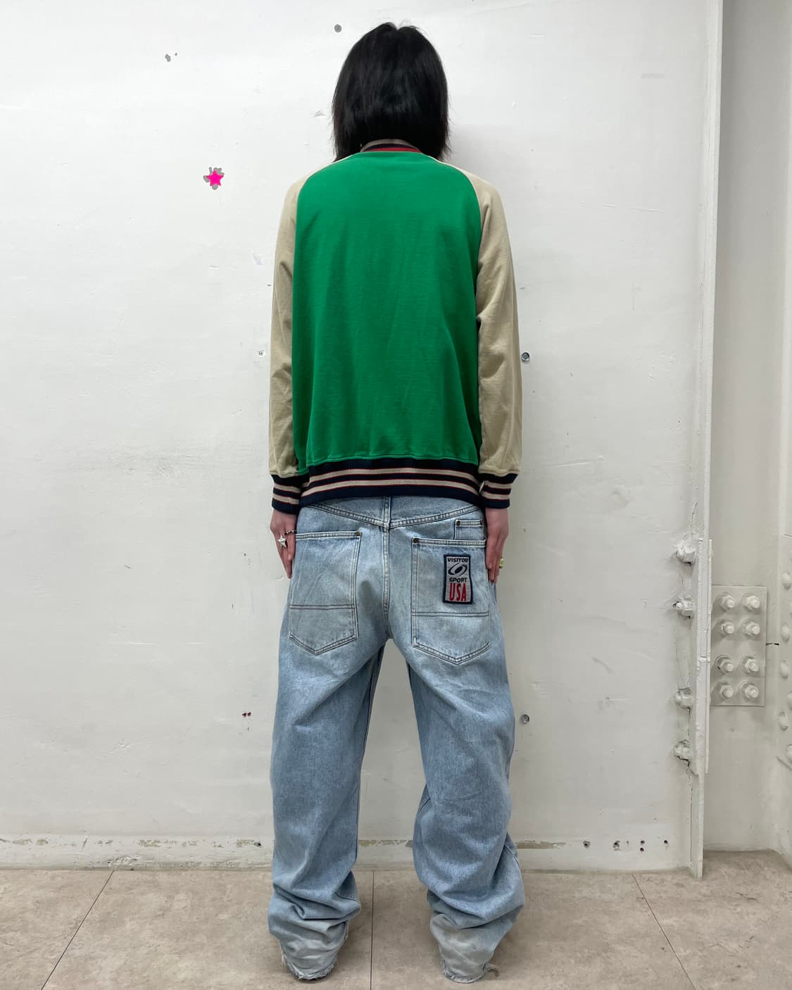 S Skull 69 Green Jacket 상품이미지4