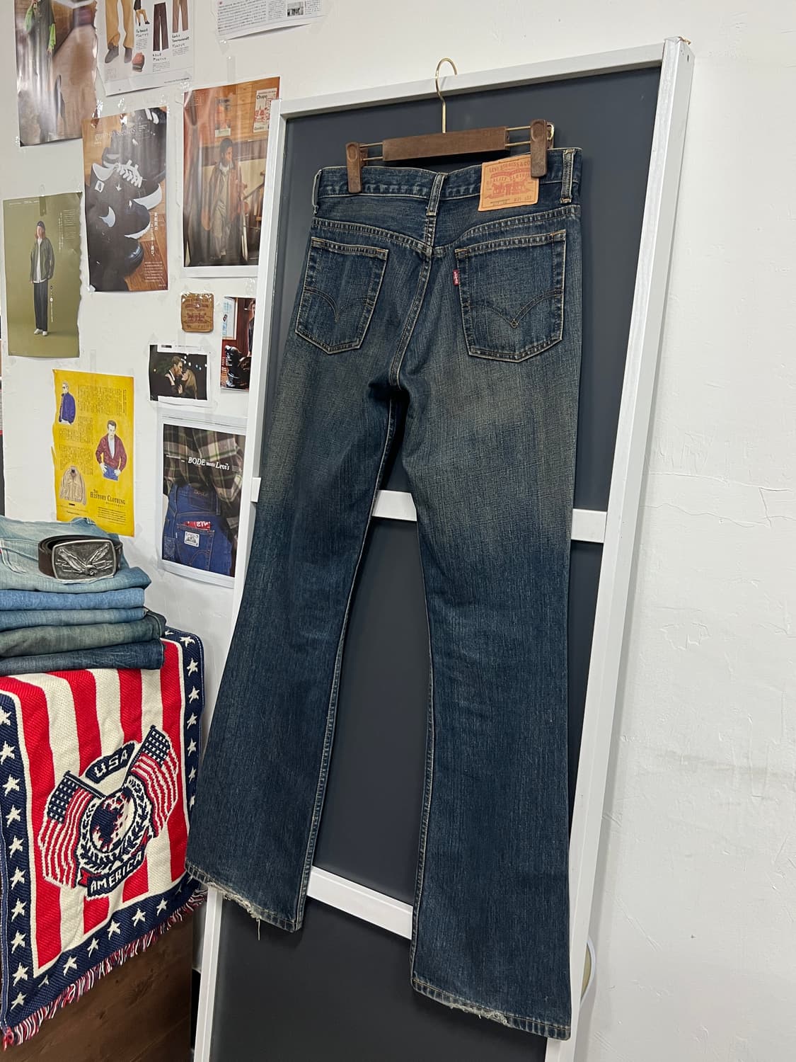 Levis 리바이스 제팬 517 나팔핏 부츠컷 데님 팬츠 상품이미지1