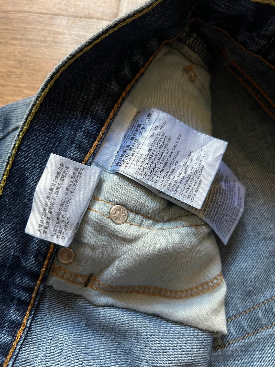 [36]리바이스 140주년 505 데님 팬츠 상품이미지4