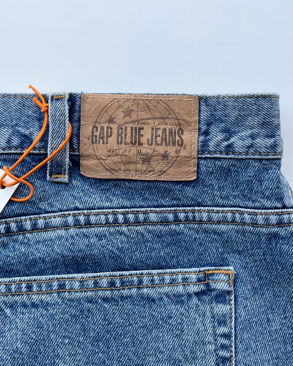 Old GAP Blue Jeans shorts  올드갭 데님 쇼츠 38“ 상품이미지6