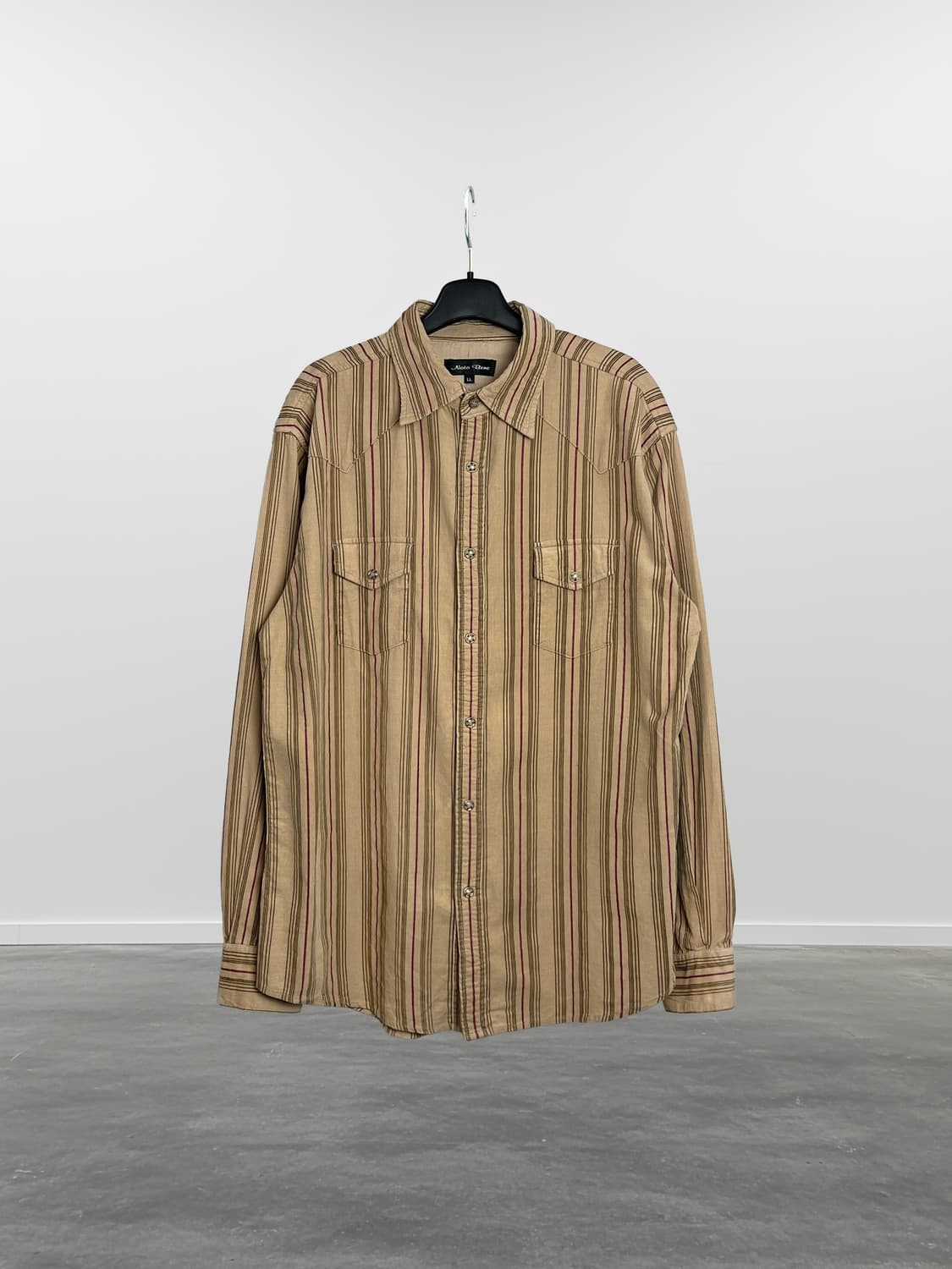 NOTA BENE 코듀로이 스트라이프 셔츠 상품이미지1