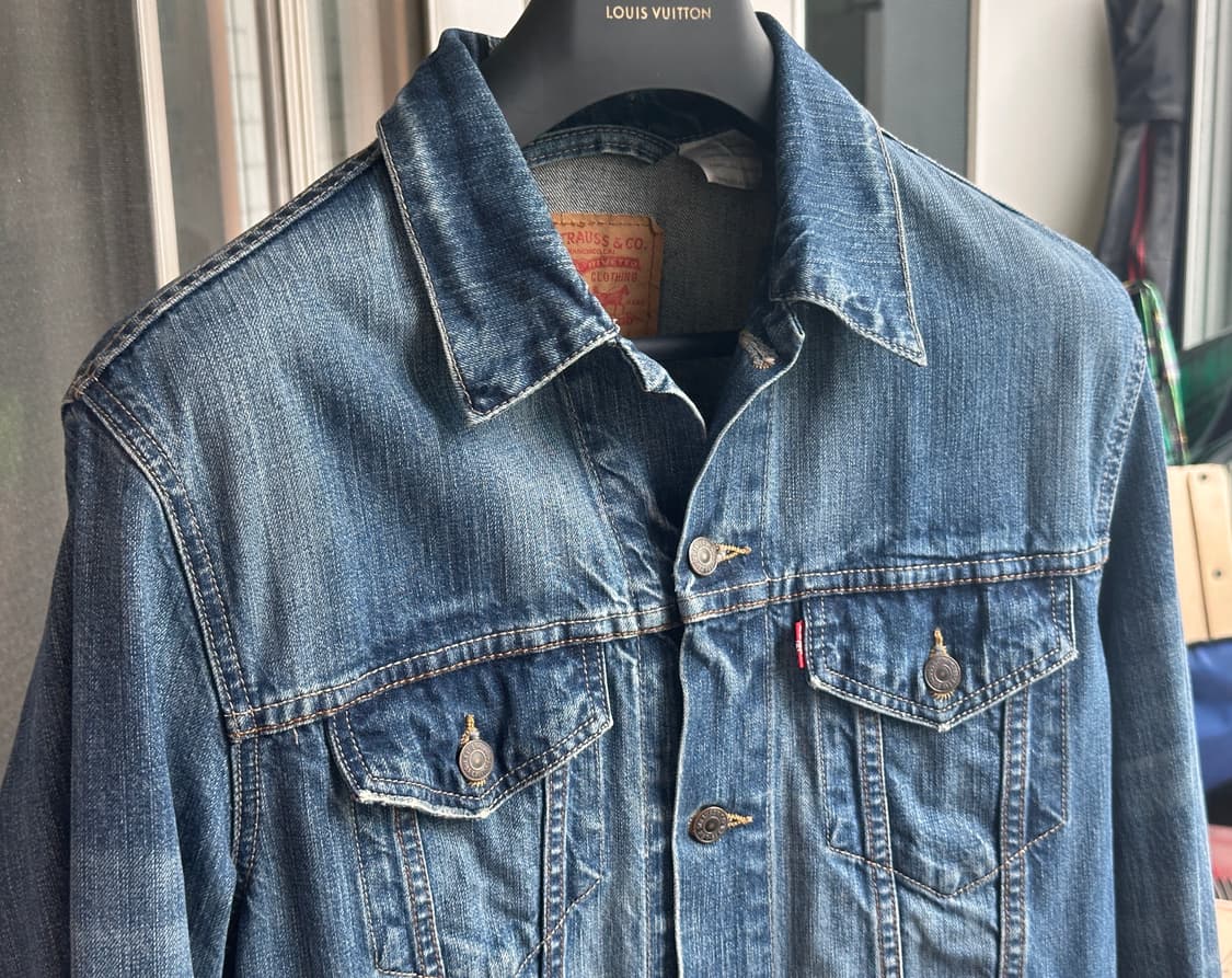 [Levi's] 오리지널 4포켓 데님 트러커 자켓 (Size L) 상품이미지1