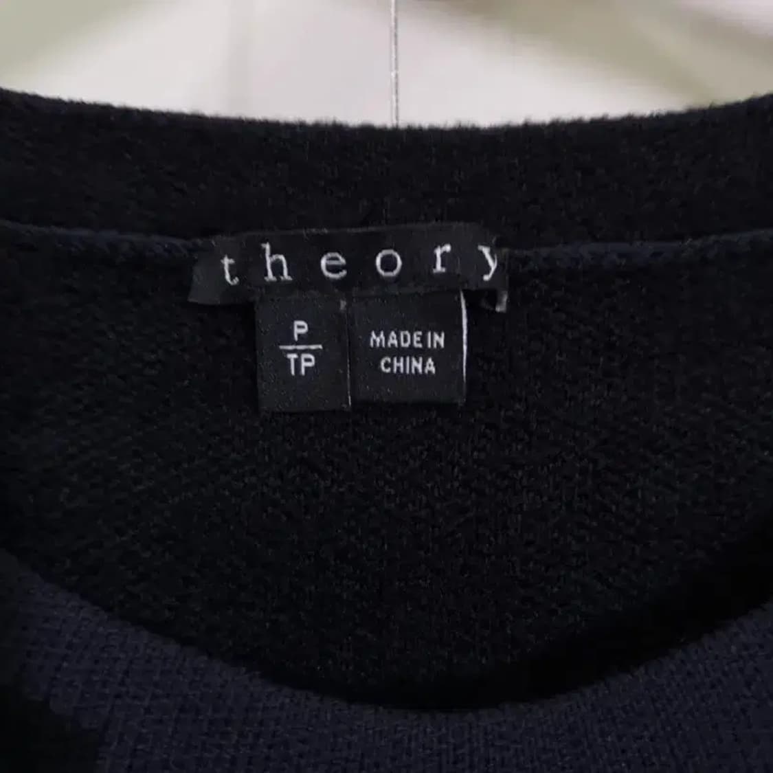 띠어리 체크 패턴 원피스 P/TP 상품이미지4