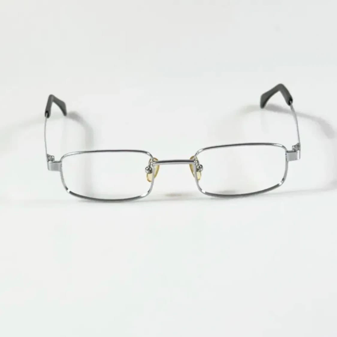 90s silver metal square glasses 상품이미지1