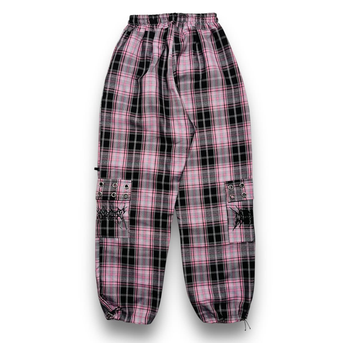 VOLCAH & APHRODITE 펑크 타탄 체크 지뢰계 팬츠 상품이미지4