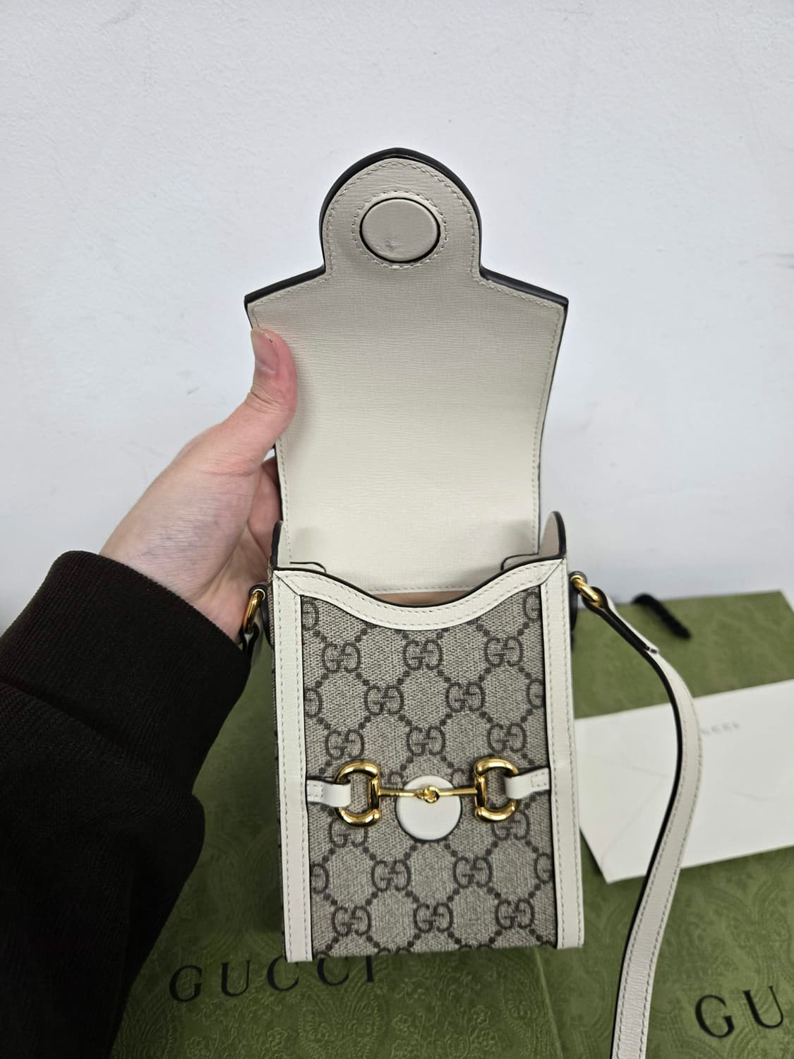 [보증서 정품] 구찌 홀스빗 숄더백 상품이미지5