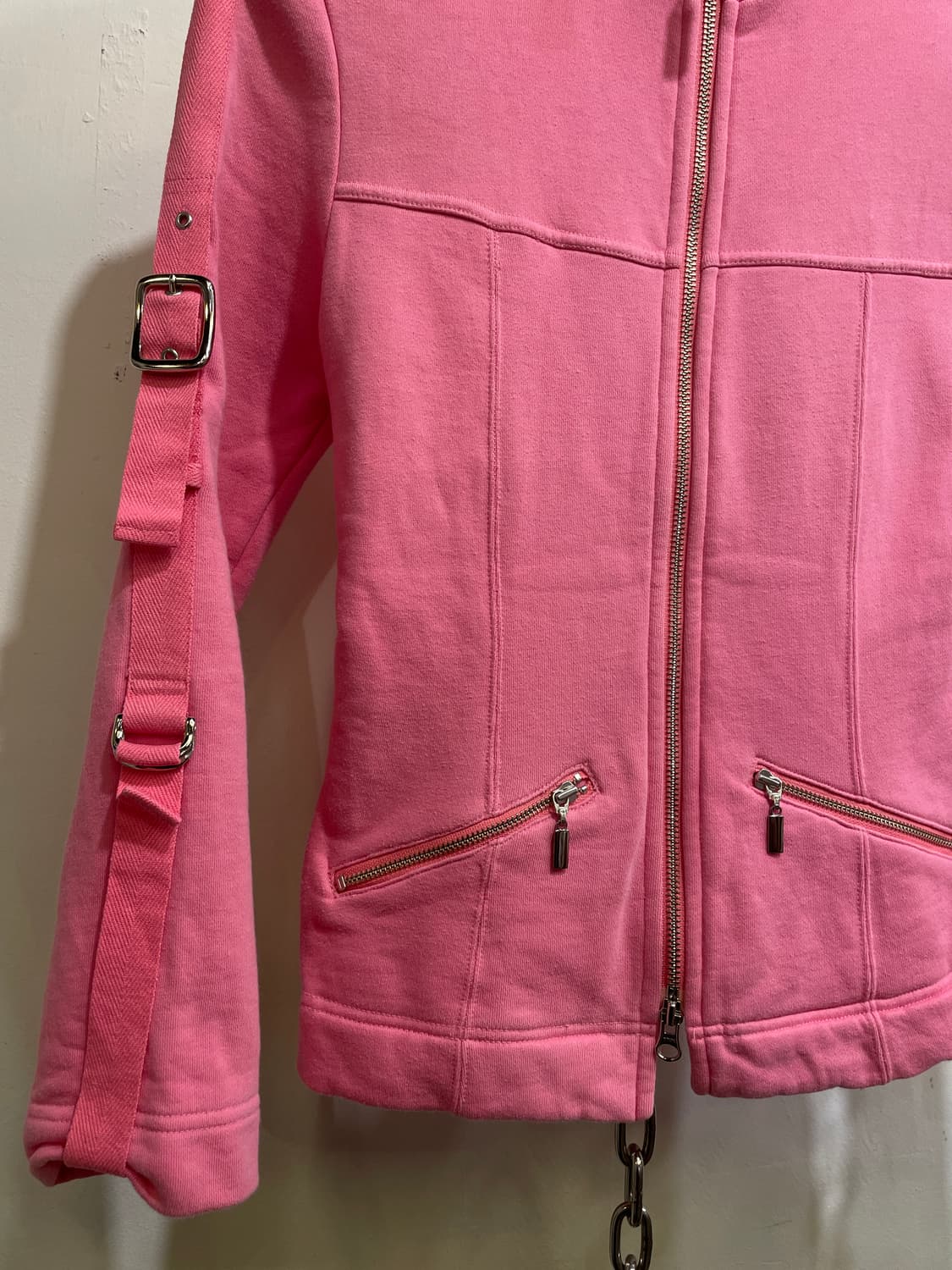 pinky & dianne 핑키앤다이안 버클 투웨이 핑크 자켓 상품이미지4